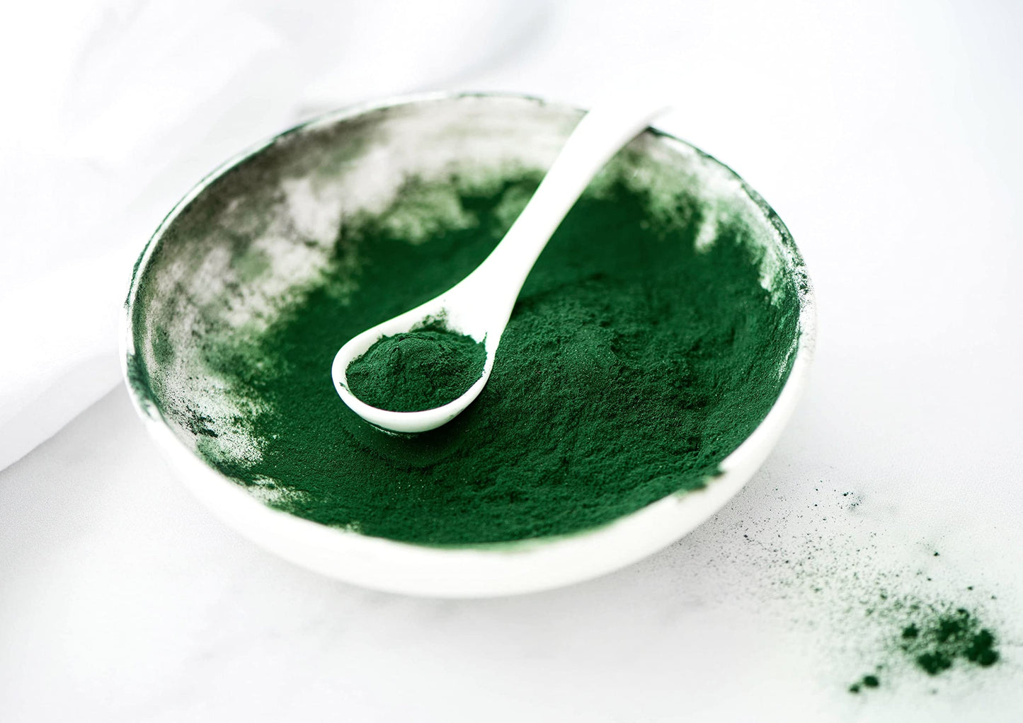 Food to Live Organic Algae Powder Mix (Spirulina & Chlorella 50/50 Blend) Powder, 4 oz