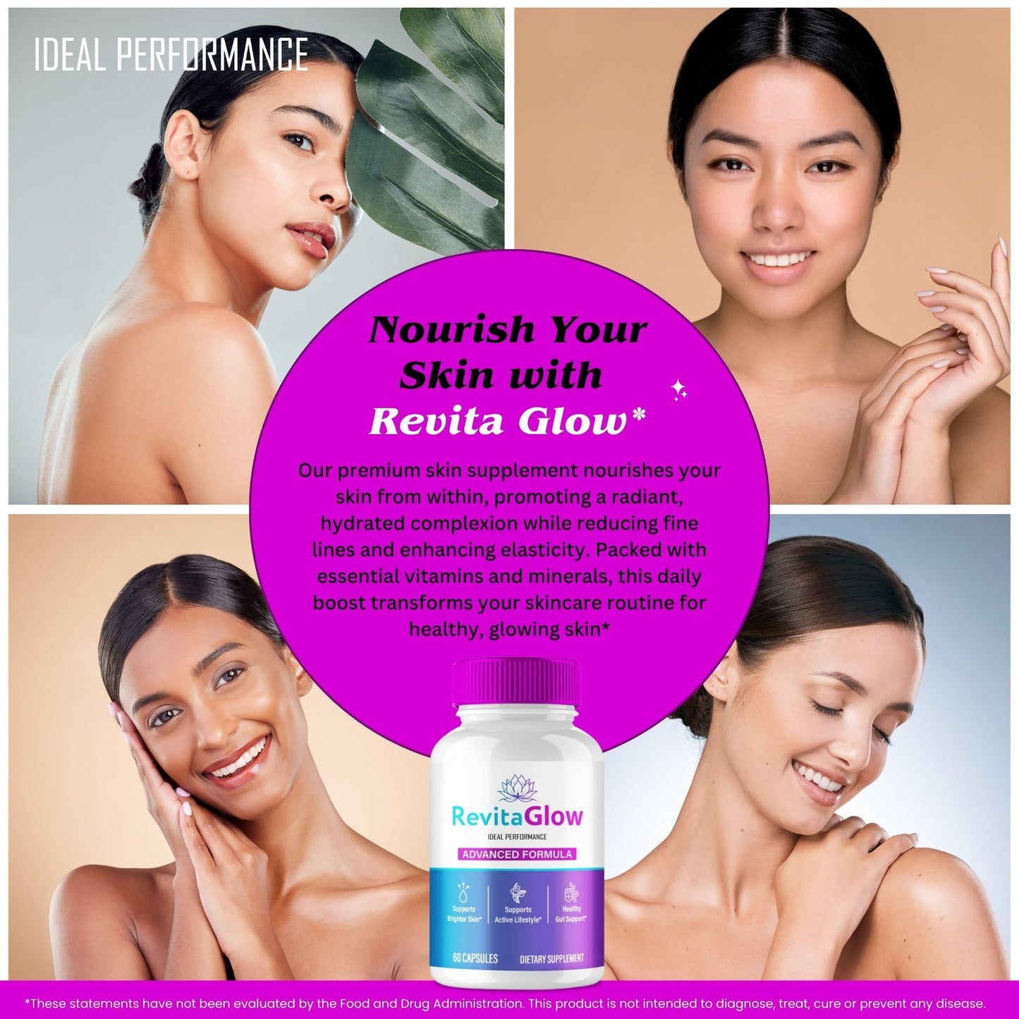 IDEAL PERFORMANCE RevitaGlow Capsule 60 Count