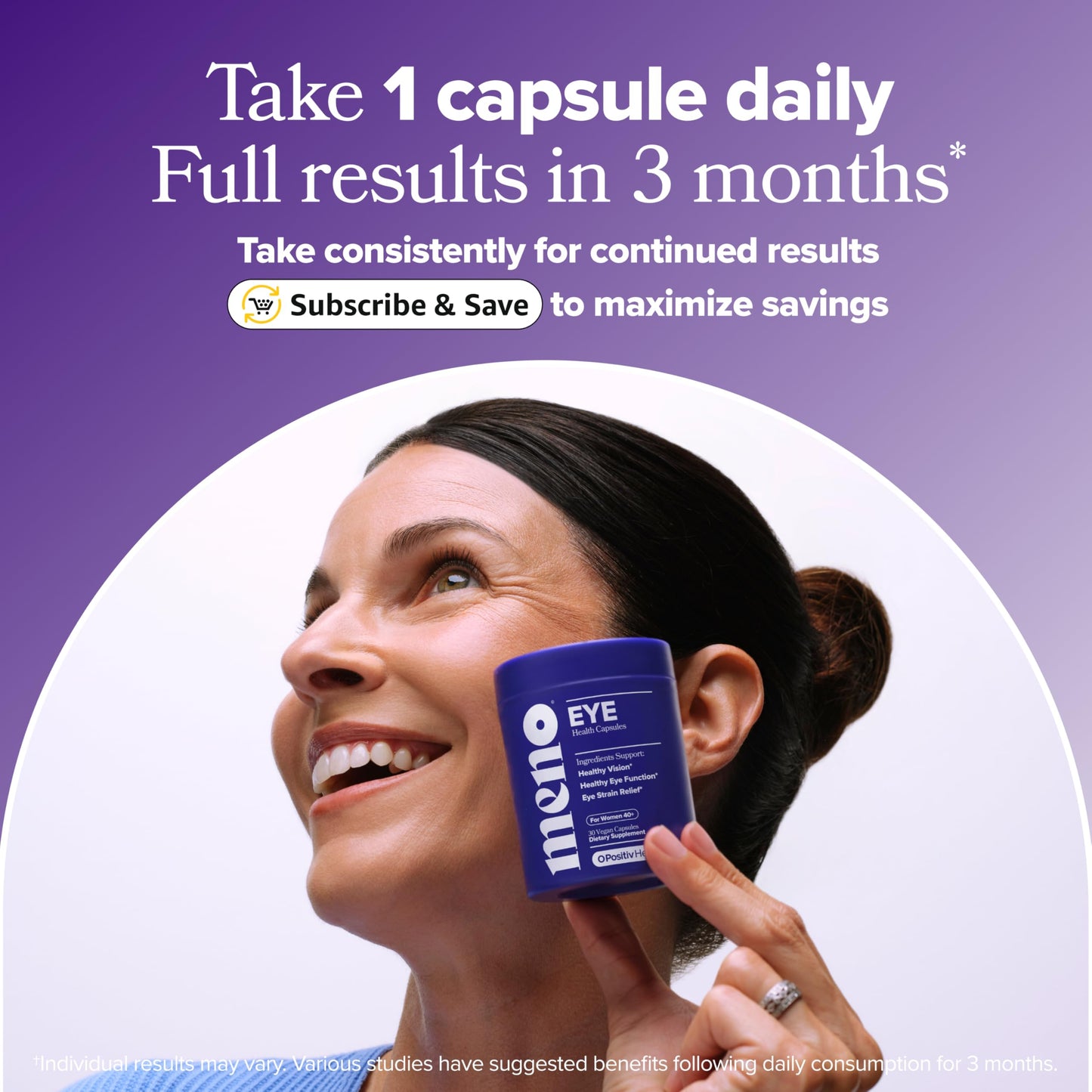 O Positiv MENO Eye Health Capsules 30 Count