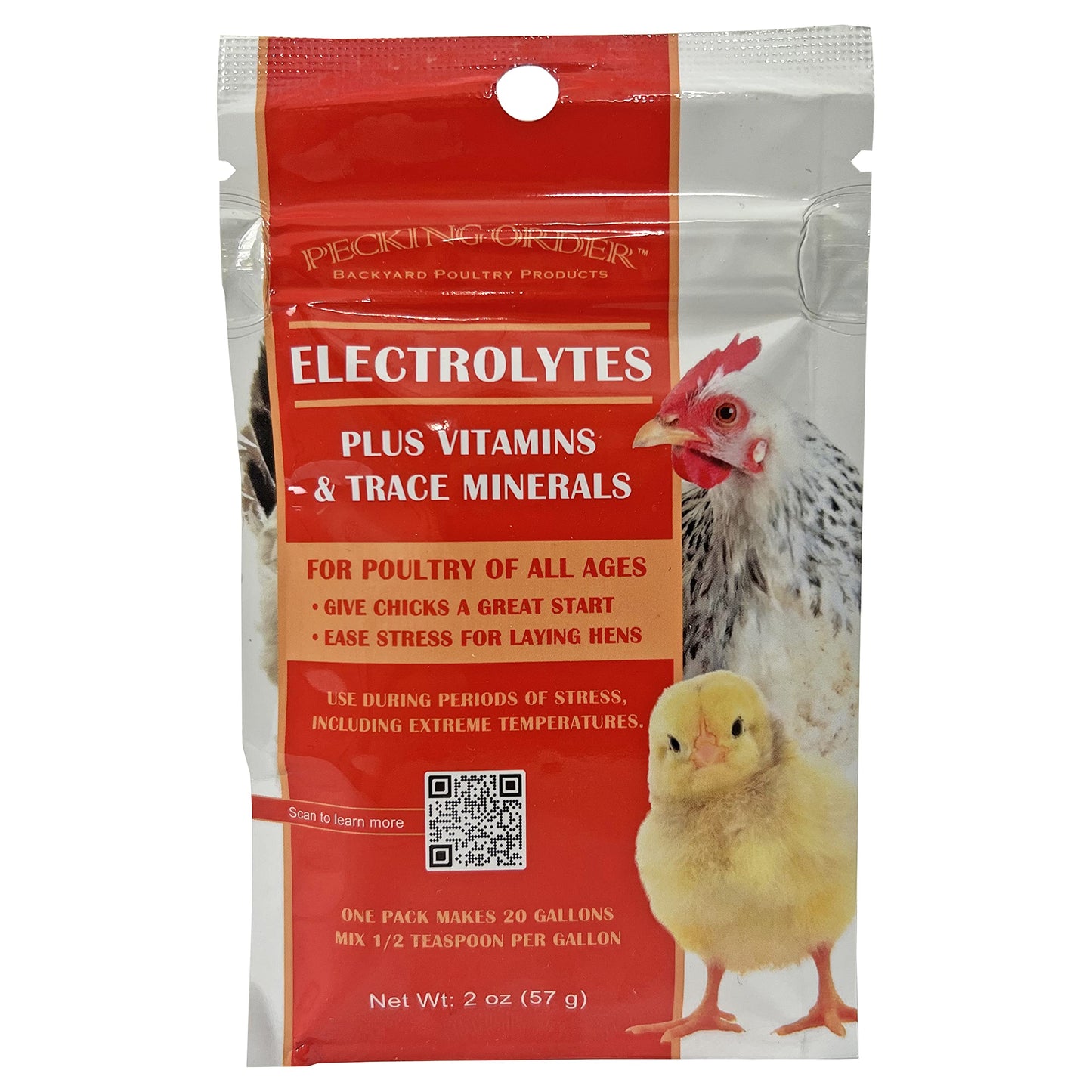 Pecking Order Electrolytes Plus Vitamins & Trace Minerals for Chicks & Hens Powder 2