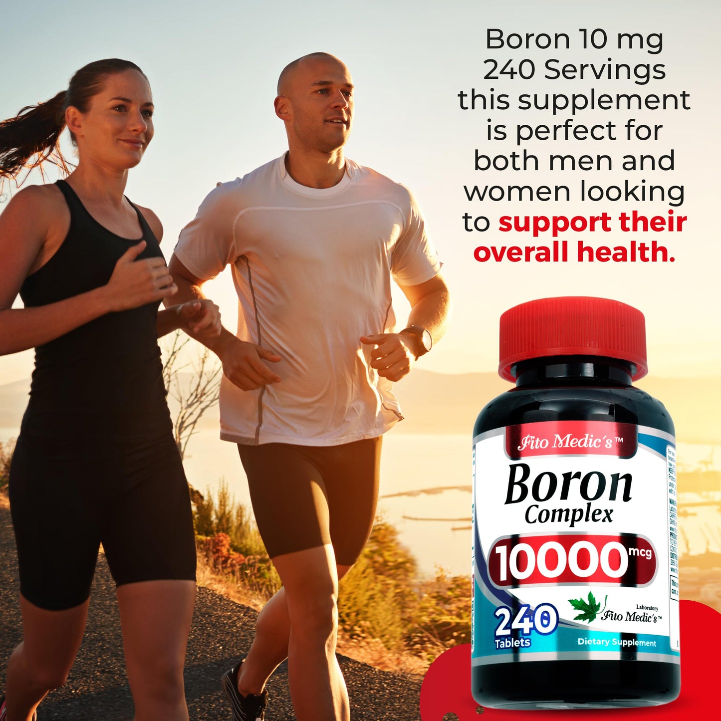 FITO MEDIC'S Boron 10 mg Tablet, 240 Tablets