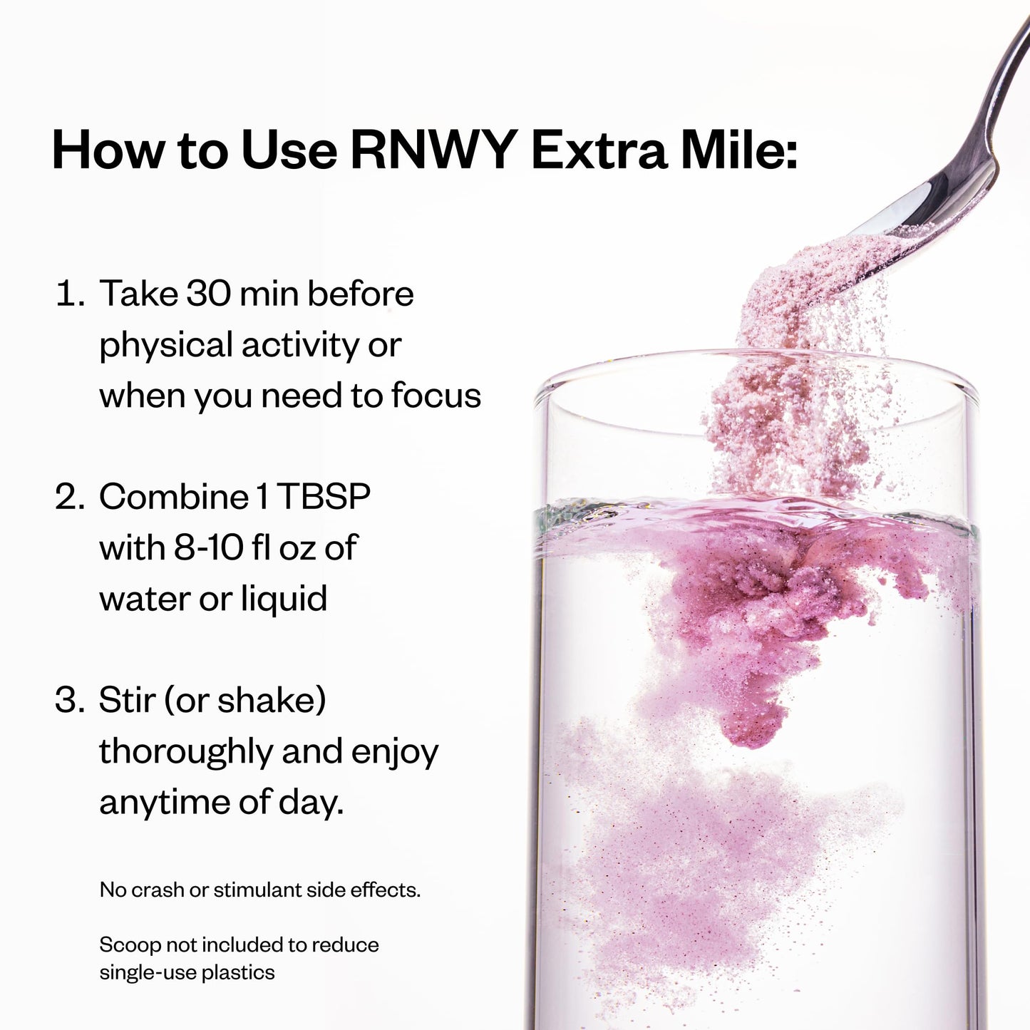 RNWY Extra Mile Caffeine Free Pre Workout Powder, 1 Ounce (Pack of 1)