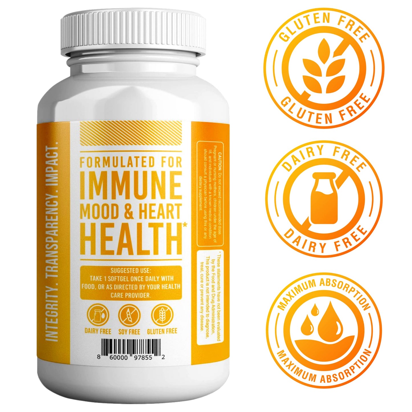 Three Arrows Shine Vitamin D3 K2 MK4 5000 IU + K2 500 mcg Softgels, 90