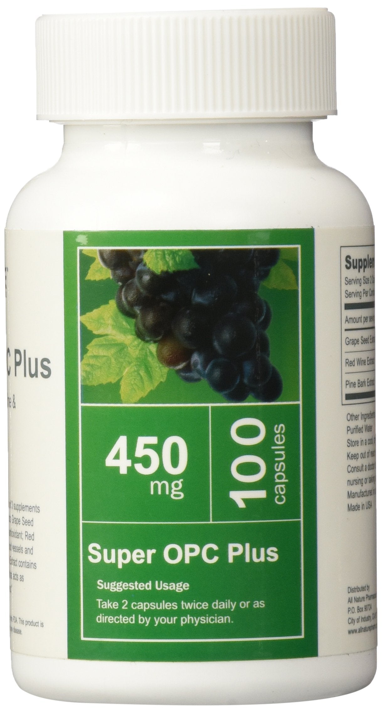 All Nature Super OPC Plus Capsules 100 Capsules