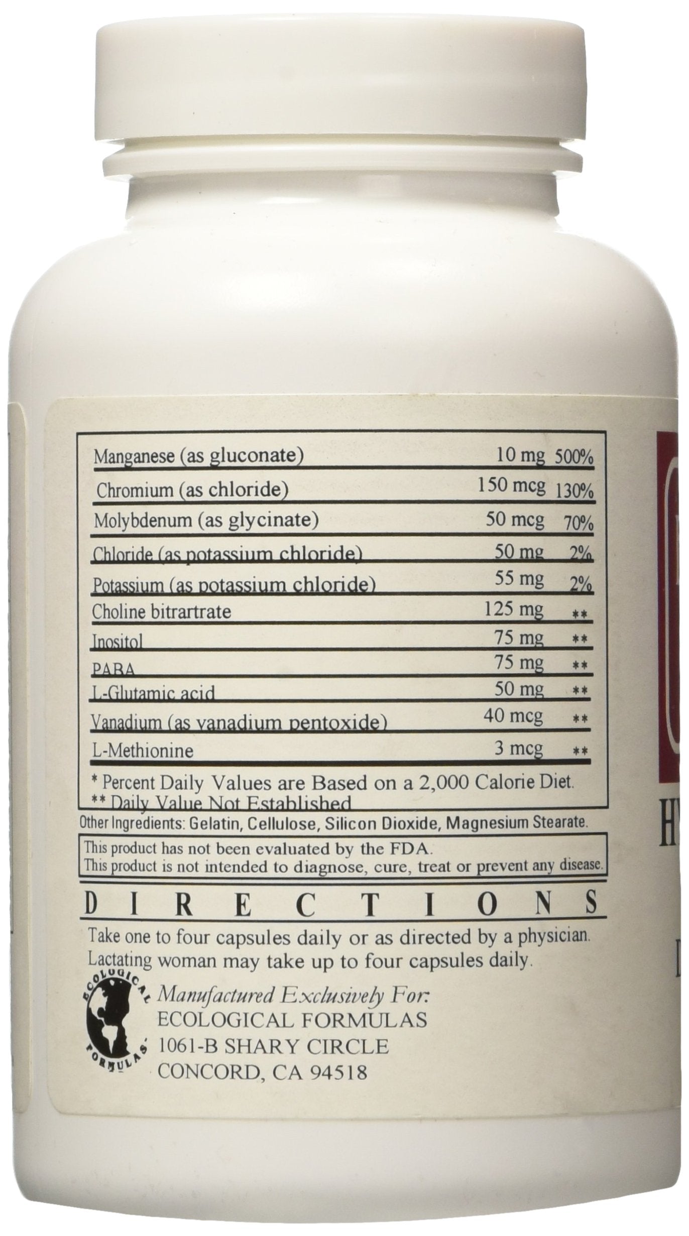 Cardiovascular Research Hypomultiple Vitamin-Mineral Formula Capsule, 120 Count