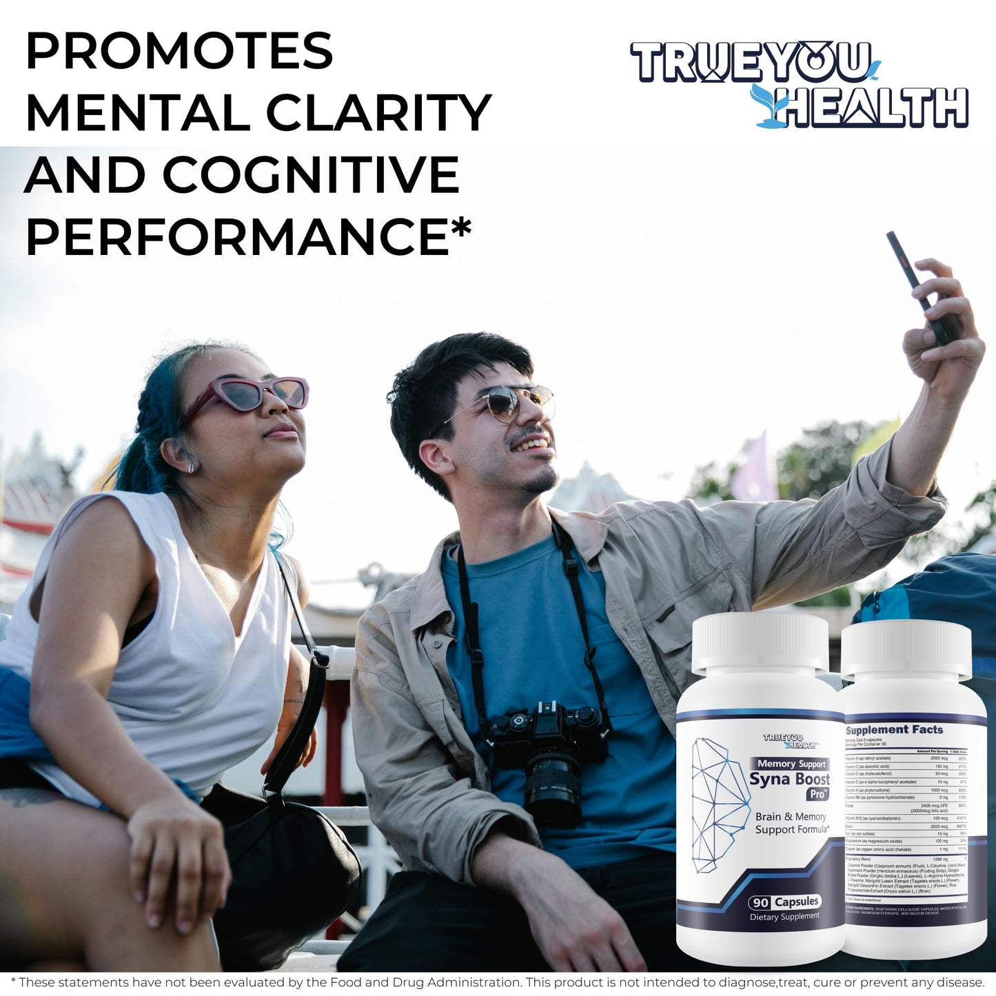 True You Health Memory Support Syna Boost Pro 90 Capsules