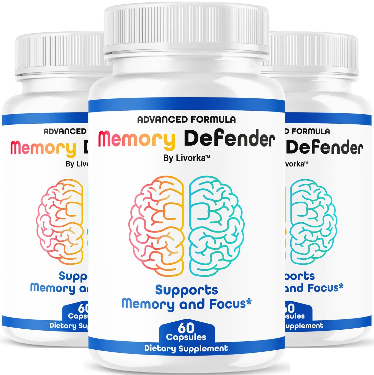 LIVORKA Memory Defender Capsules, 180 Capsules