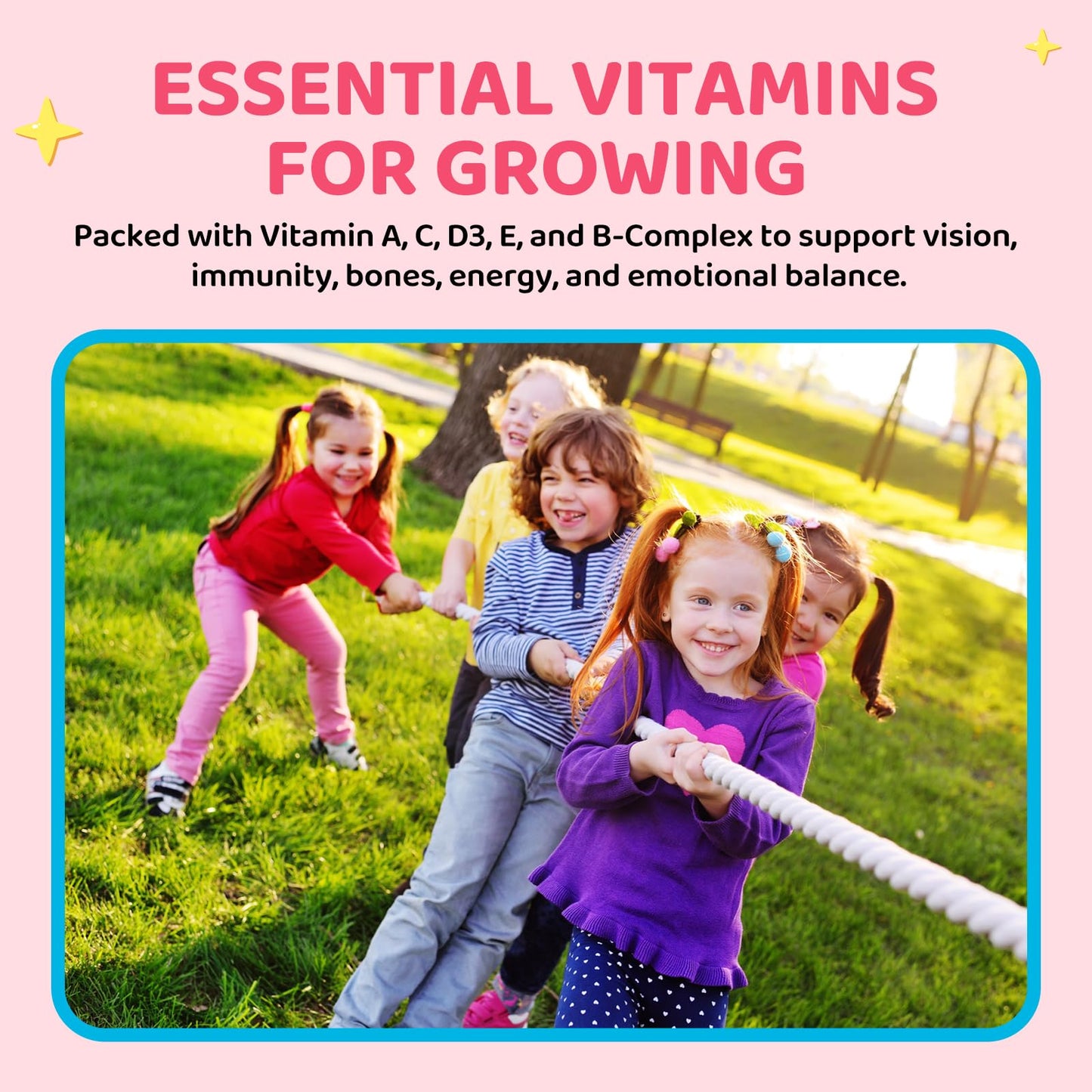 Hovika Kids Magnesium Gummies, 60 Count