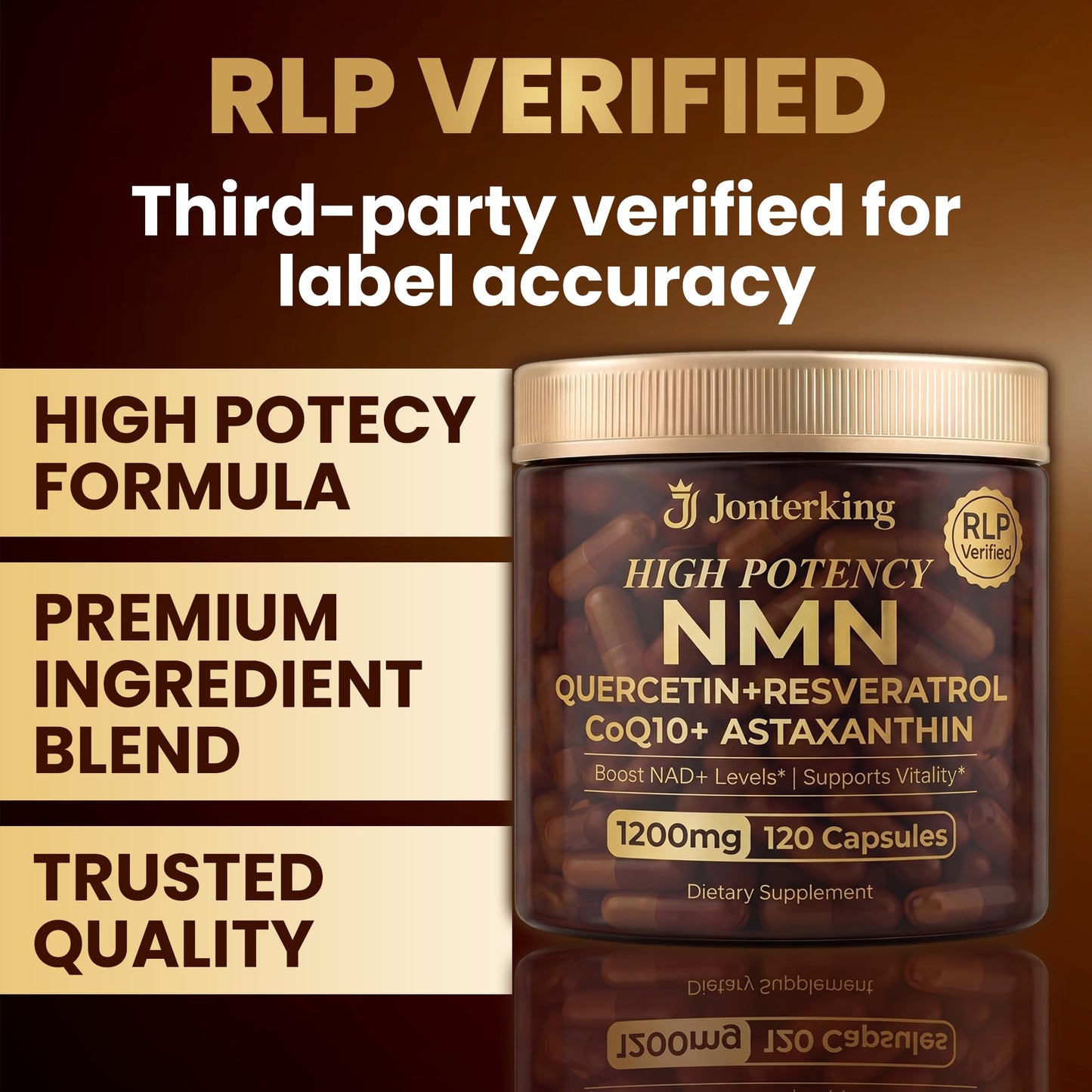 JonterKing NMN Supplement Capsule 120 Capsules