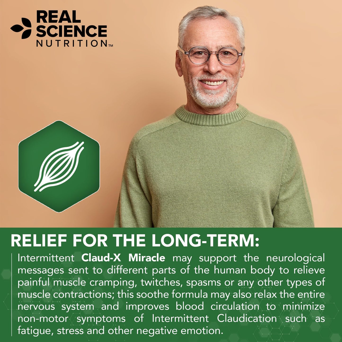 Real Science Nutrition Intermittent Claud-X Miracle Capsule, 1 Count