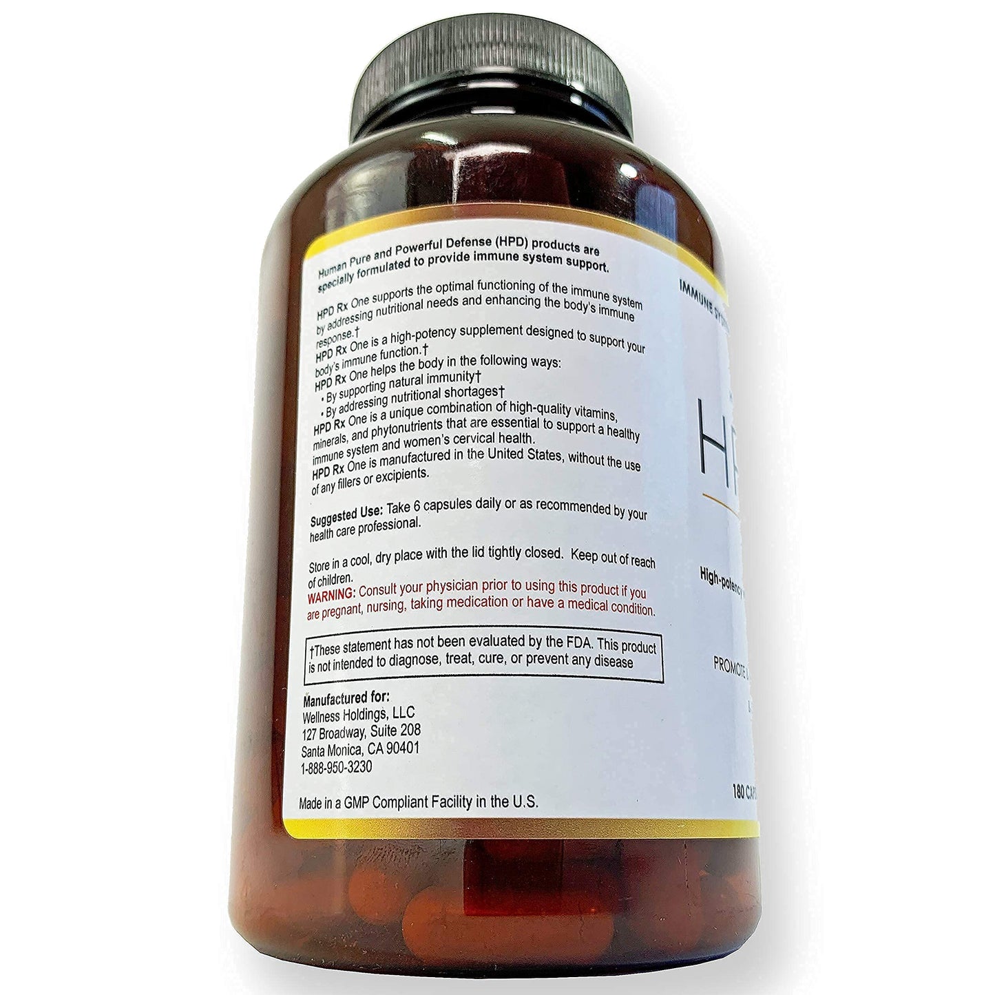 HPD Rx Performance Bundle AHCC & ONE Multivitamin Capsules 150