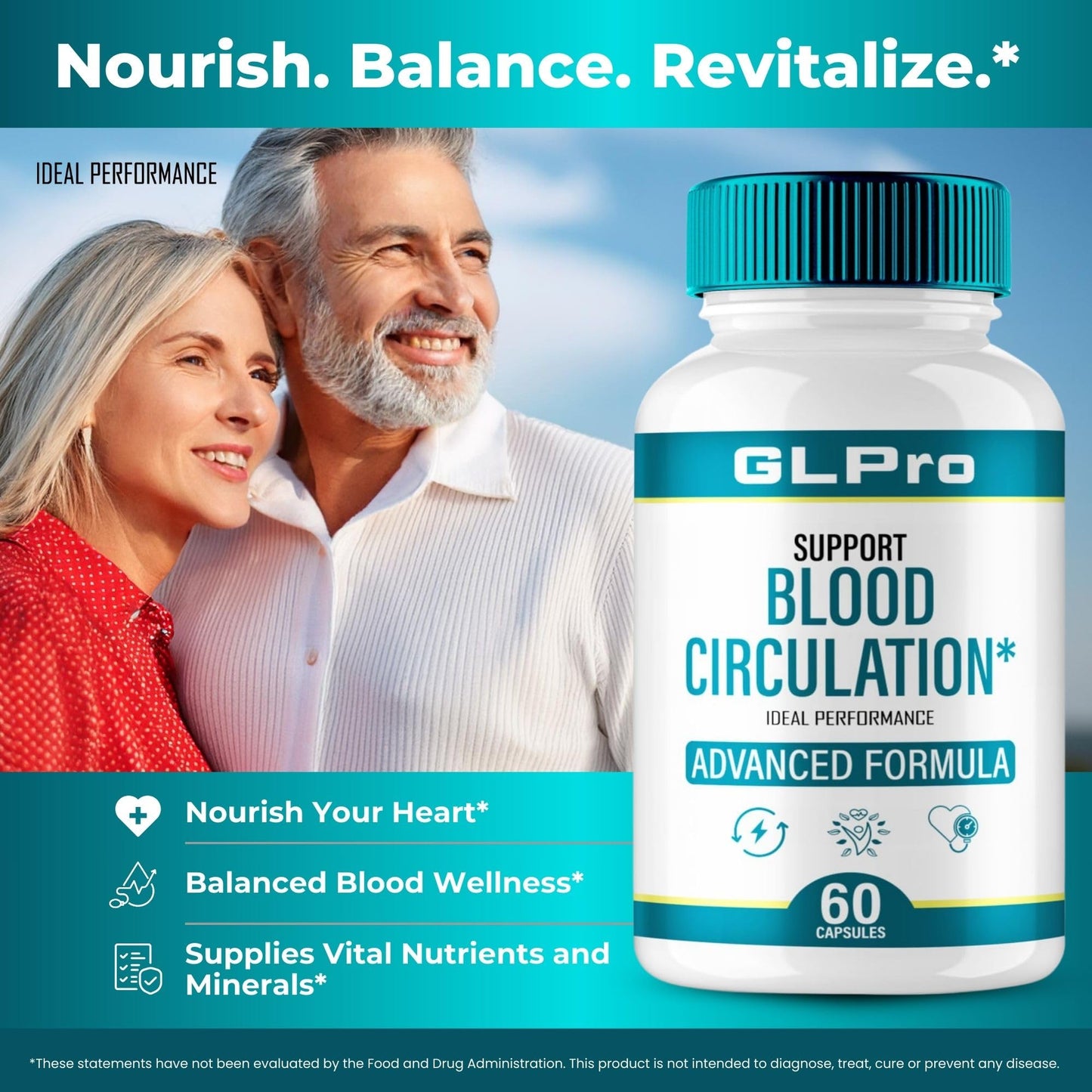IDEAL PERFORMANCE GL Pro Blood Support Capsule 120 Capsules