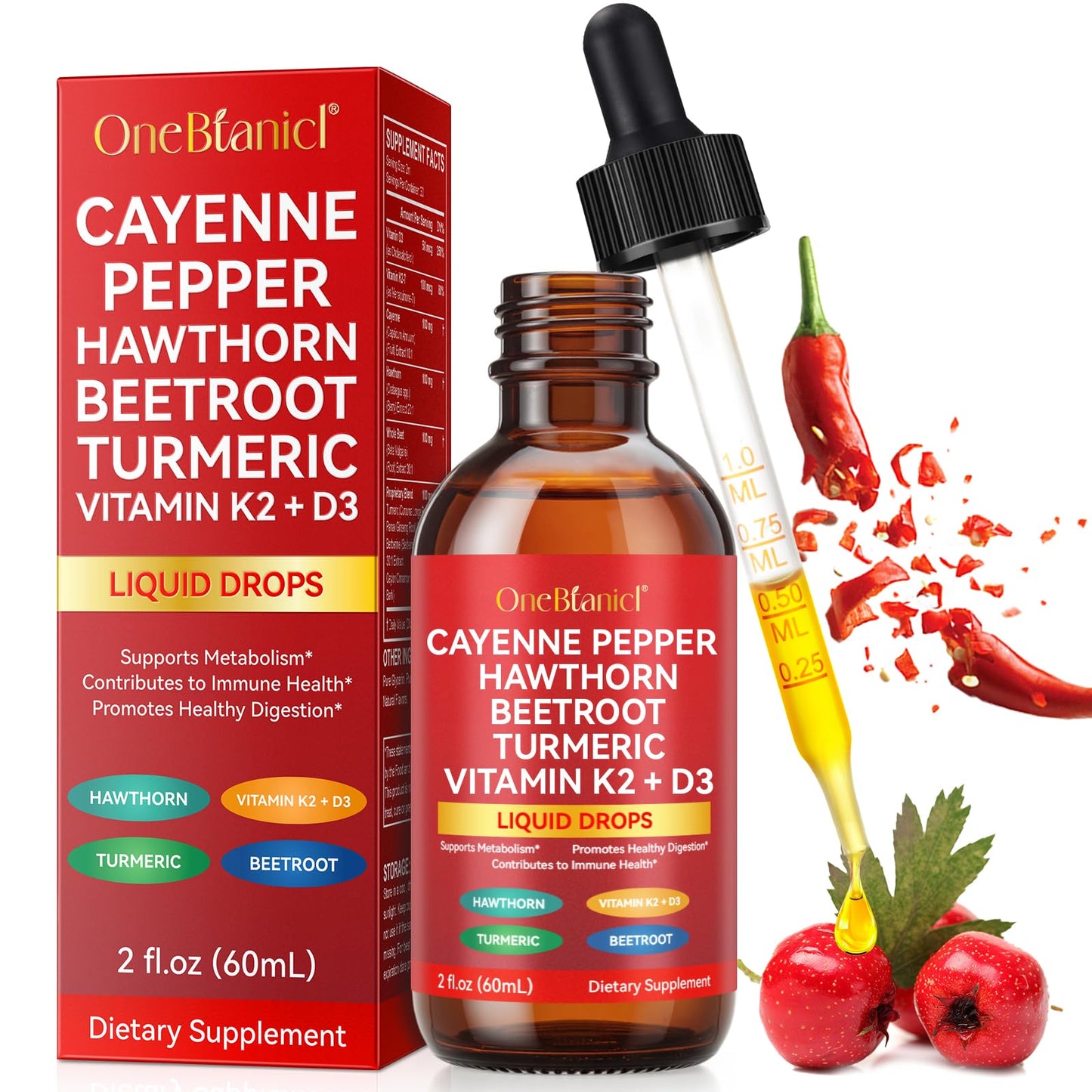 ZIXAOK Cayenne Pepper Supplement Caplet, 1 Caplet