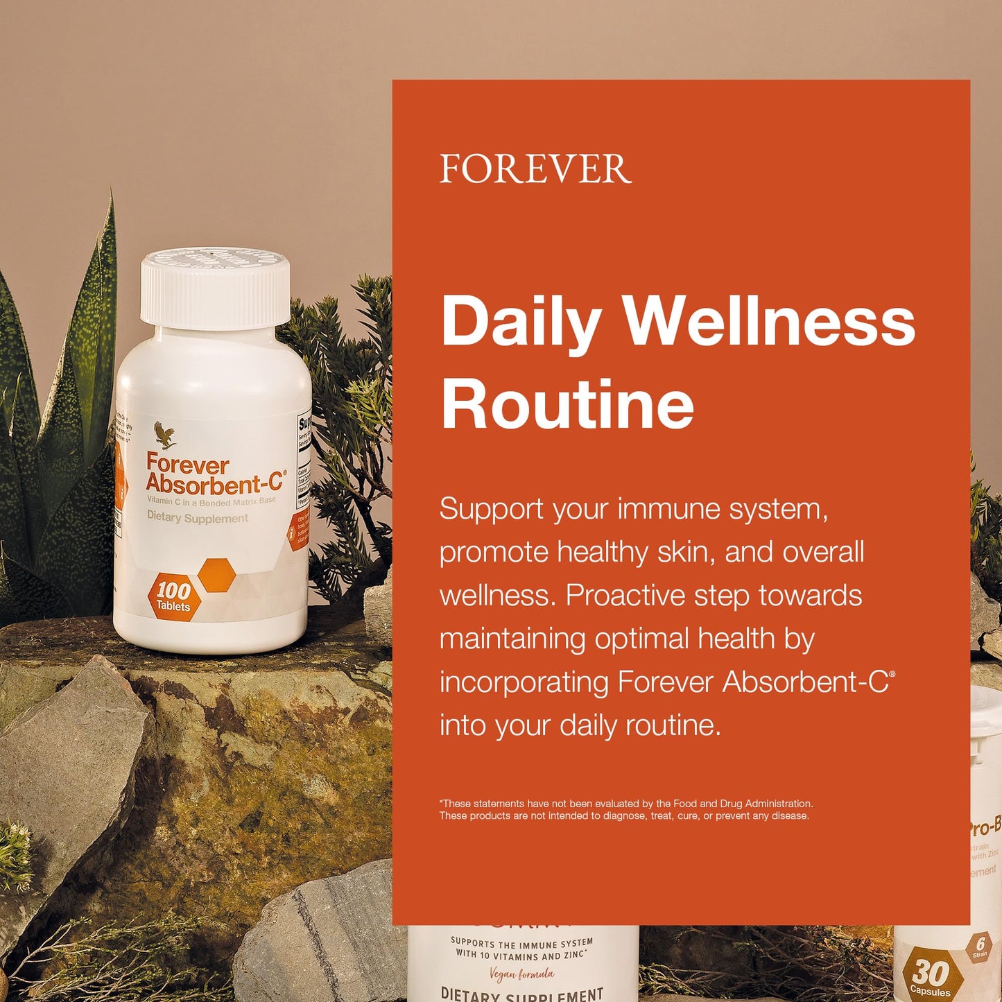 Forever Living Products Absorbent-C Tablet, 100 Tablets