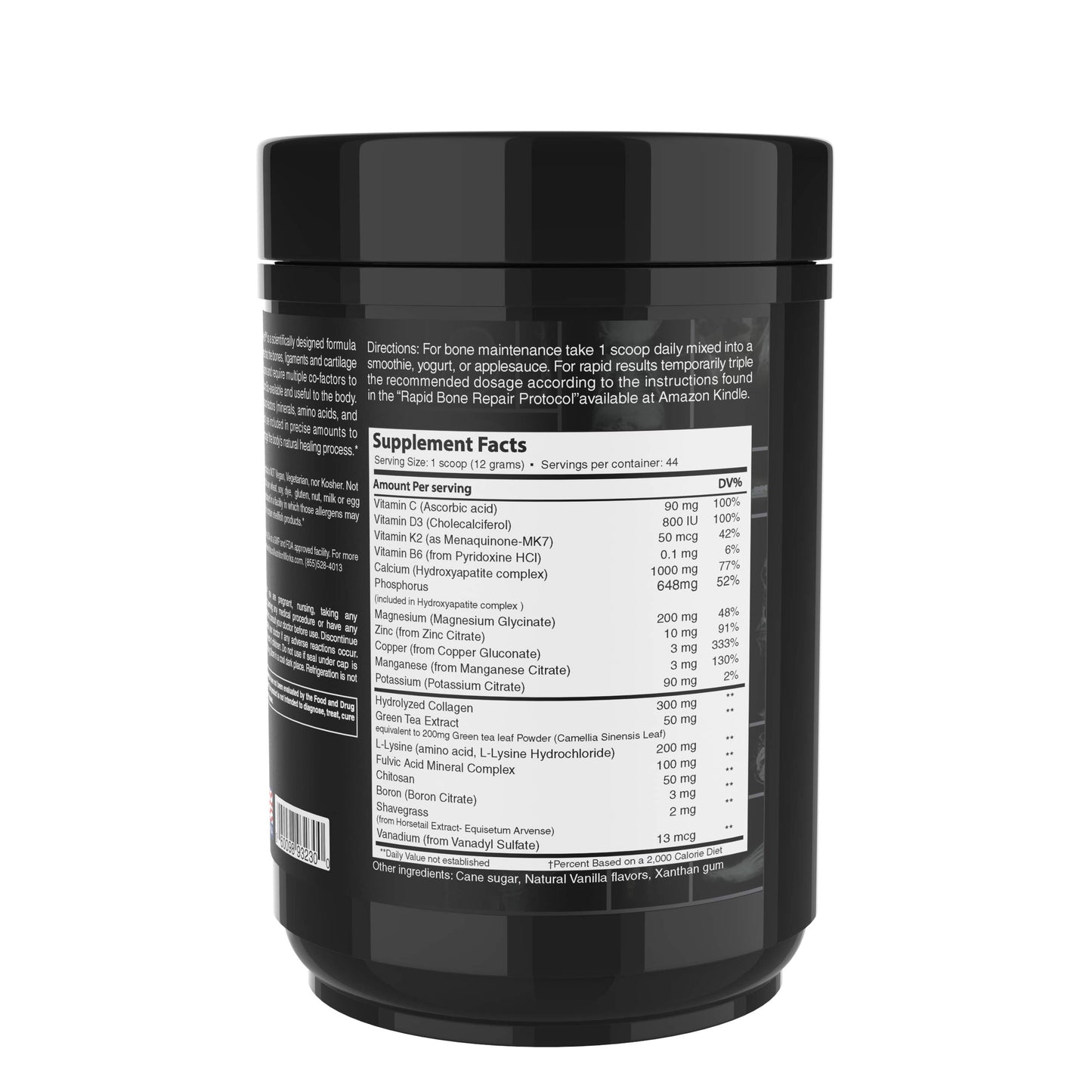 Natural Nutrition Works Rapid Bone Aid Powder 18.48 oz