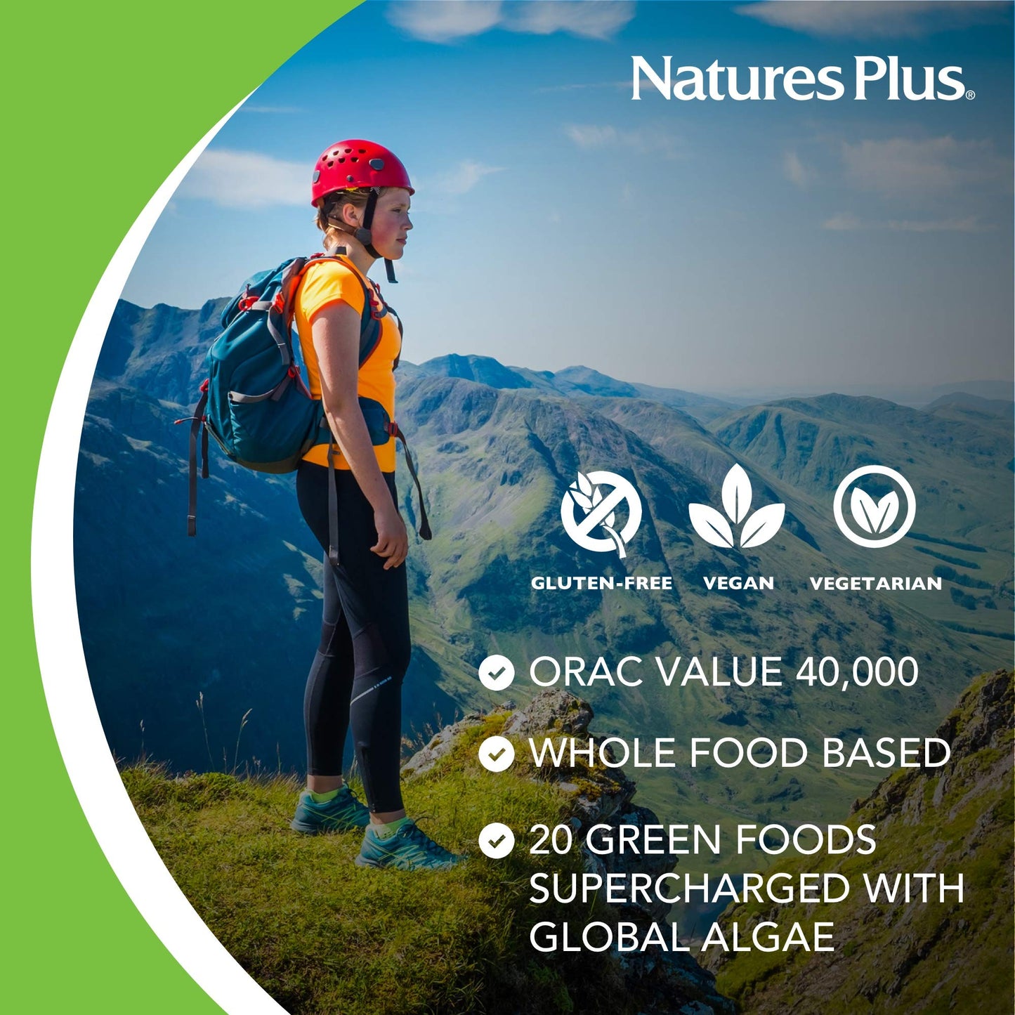 NaturesPlus Ultra Juice Green Drink Powder, 60 Servings