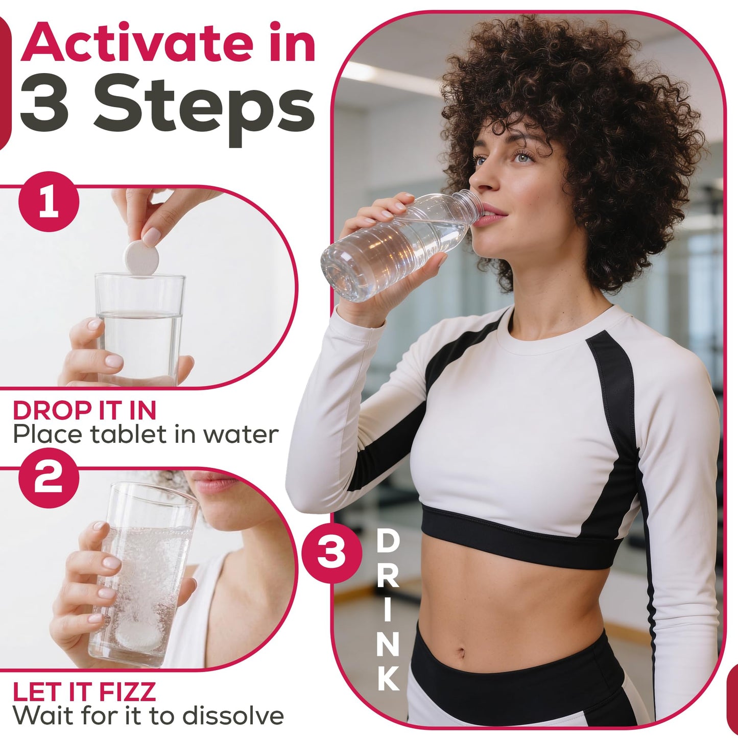 HyAqua Hydrogen Water Tablets with Magnesium, 60 Tablets
