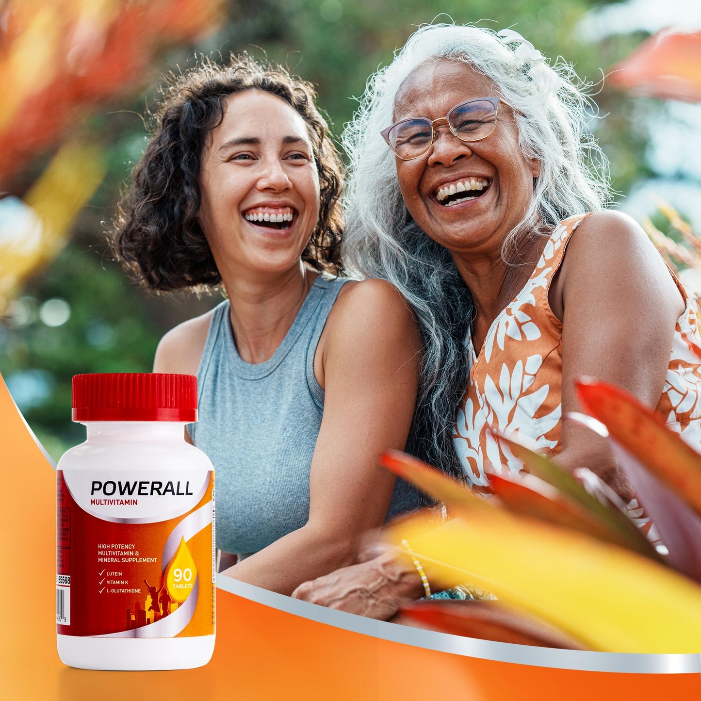 Basic Brands PowerAll Multivitamin & Mineral Supplement Tablet 90 Count