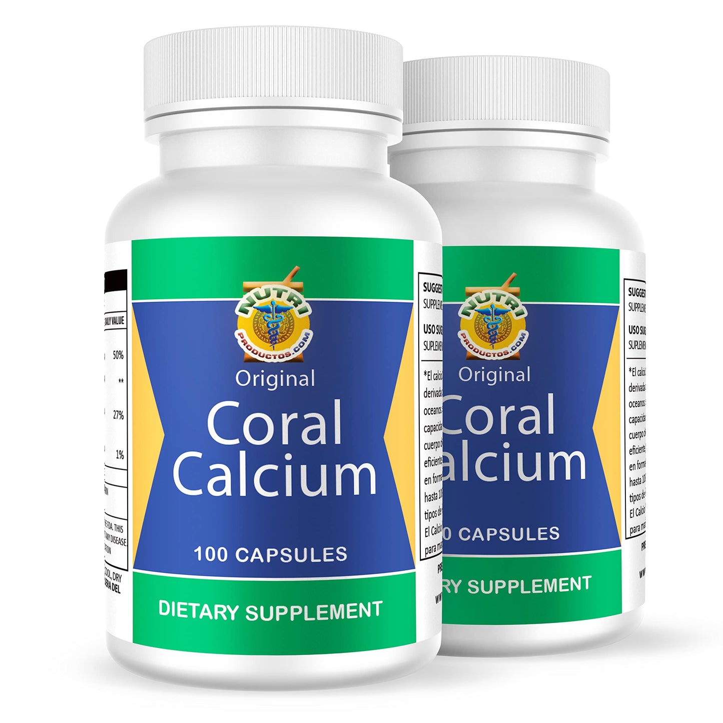 Nutrisalud Products Coral Calcium Capsules 200 Count