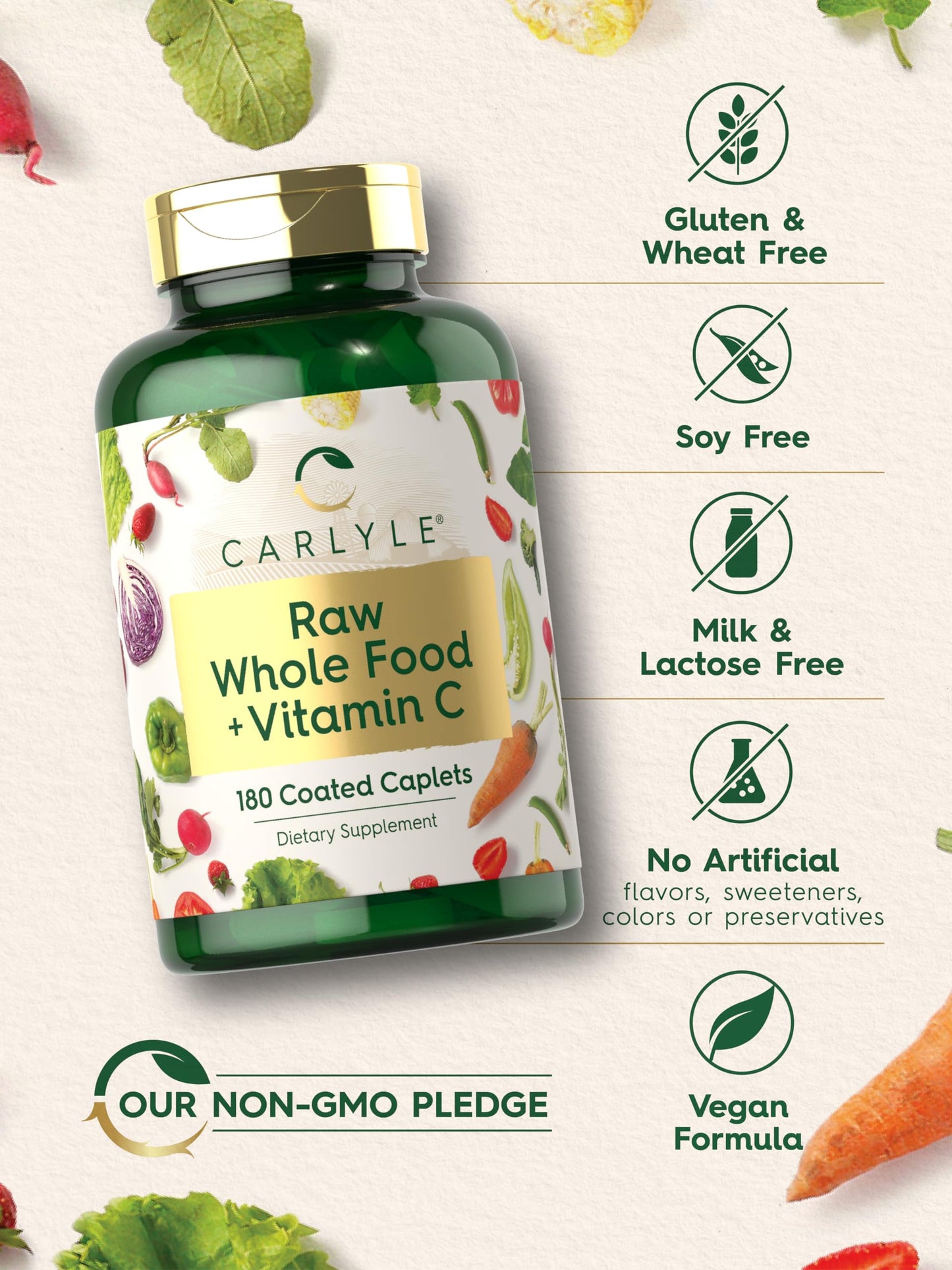 Carlyle Vitamin C Caplets 180