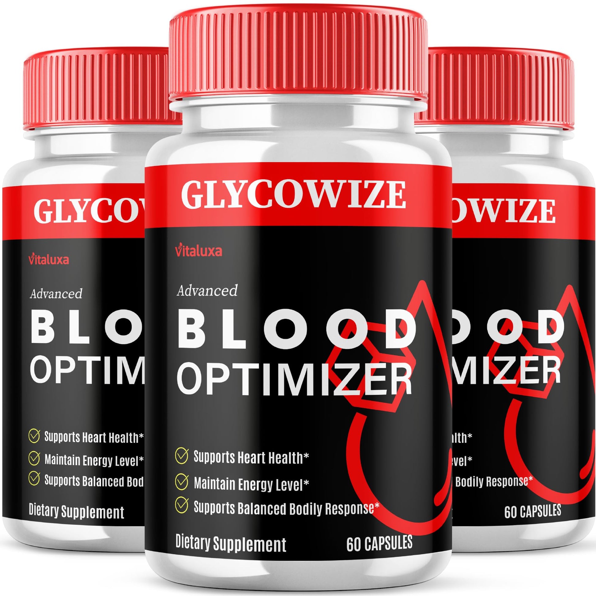 Vitaluxa Glycowize Capsules 180 Count