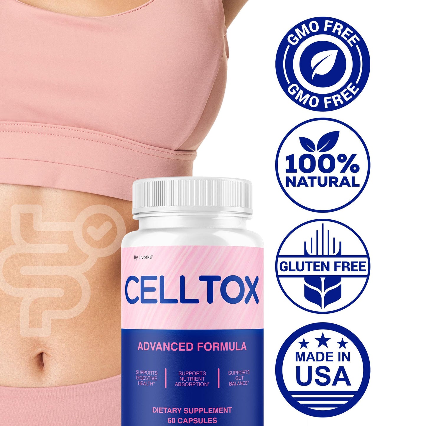 LIVORKA CellTox Capsules 180 Capsules