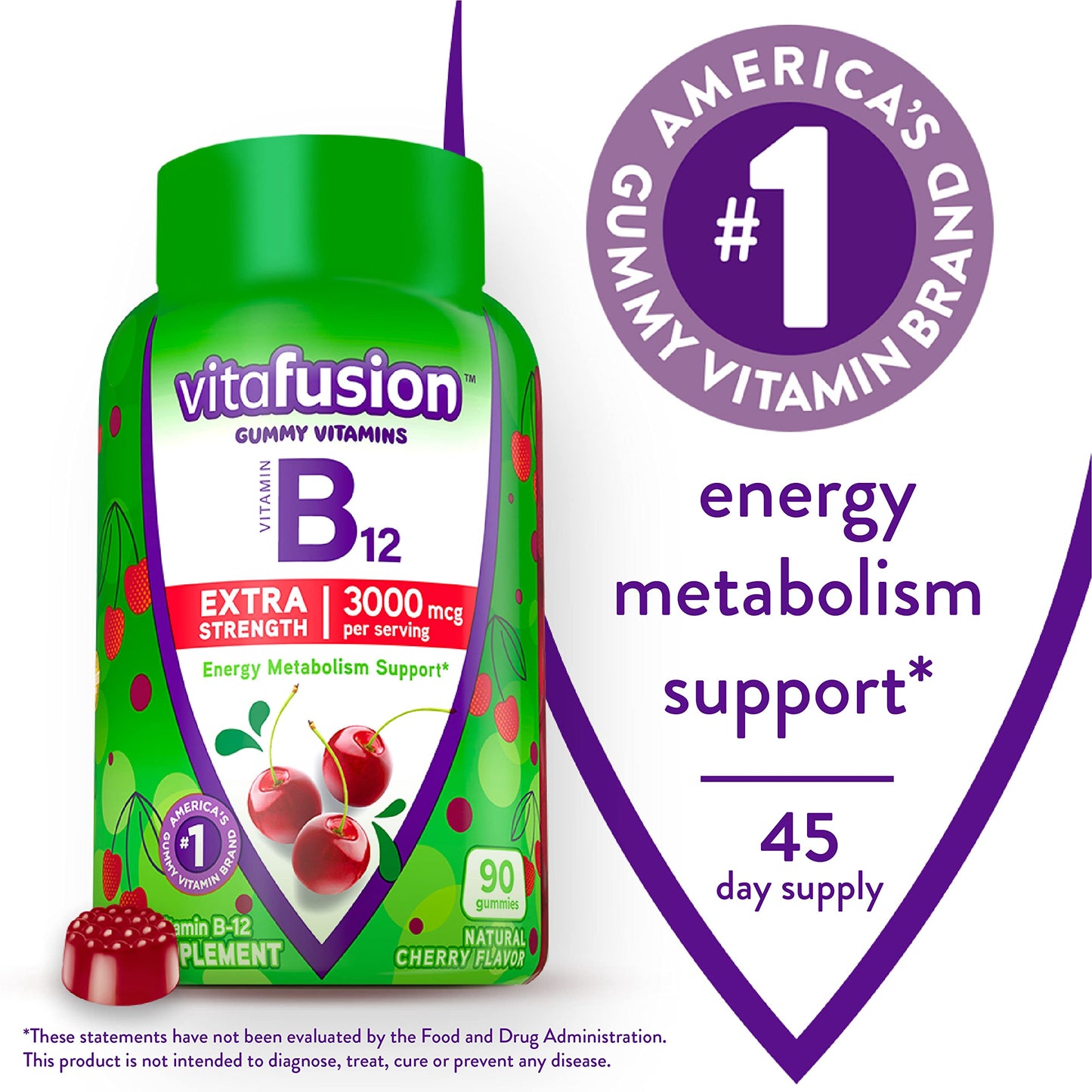 Vitafusion Vitamin B12 Gummy Vitamins 150 Count