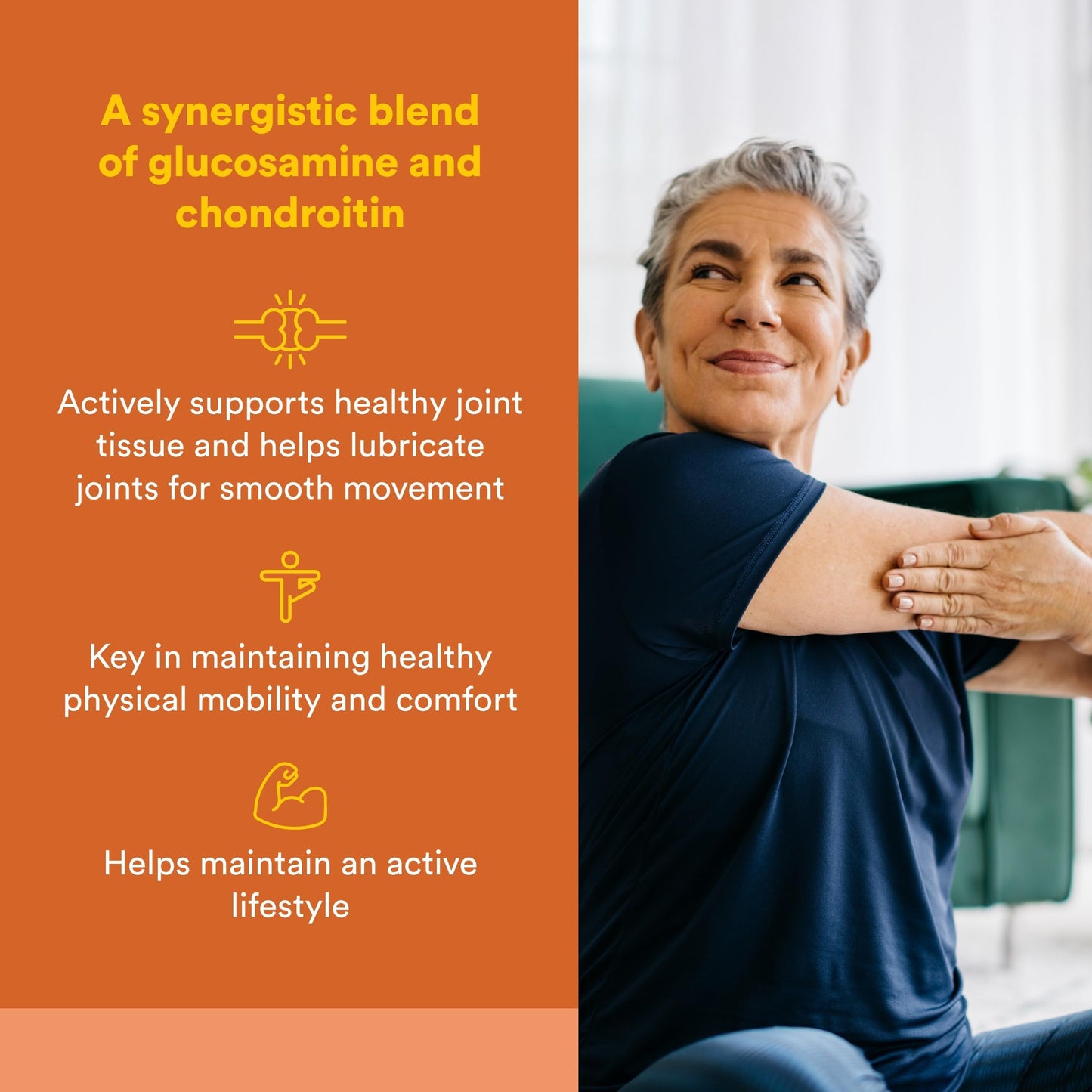 Natural Factors Glucosamine & Chondroitin Capsule 120 Capsules