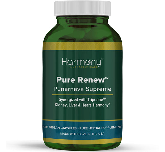Harmony Nutraceuticals Punarnava Supreme - Heart, Liver and Kidney Harmony Capsules 120 Count