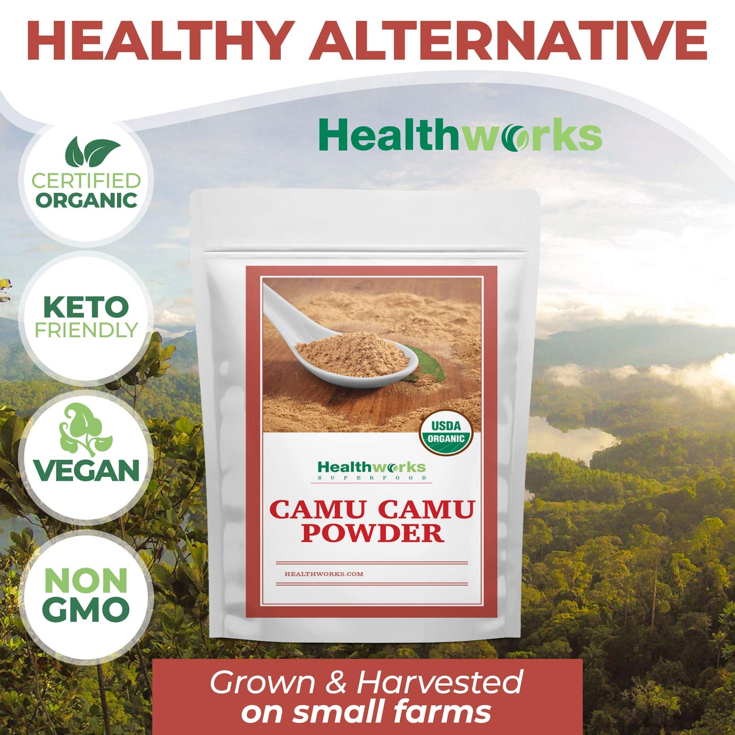 Healthworks Superfoods Camu Camu Powder 8 oz