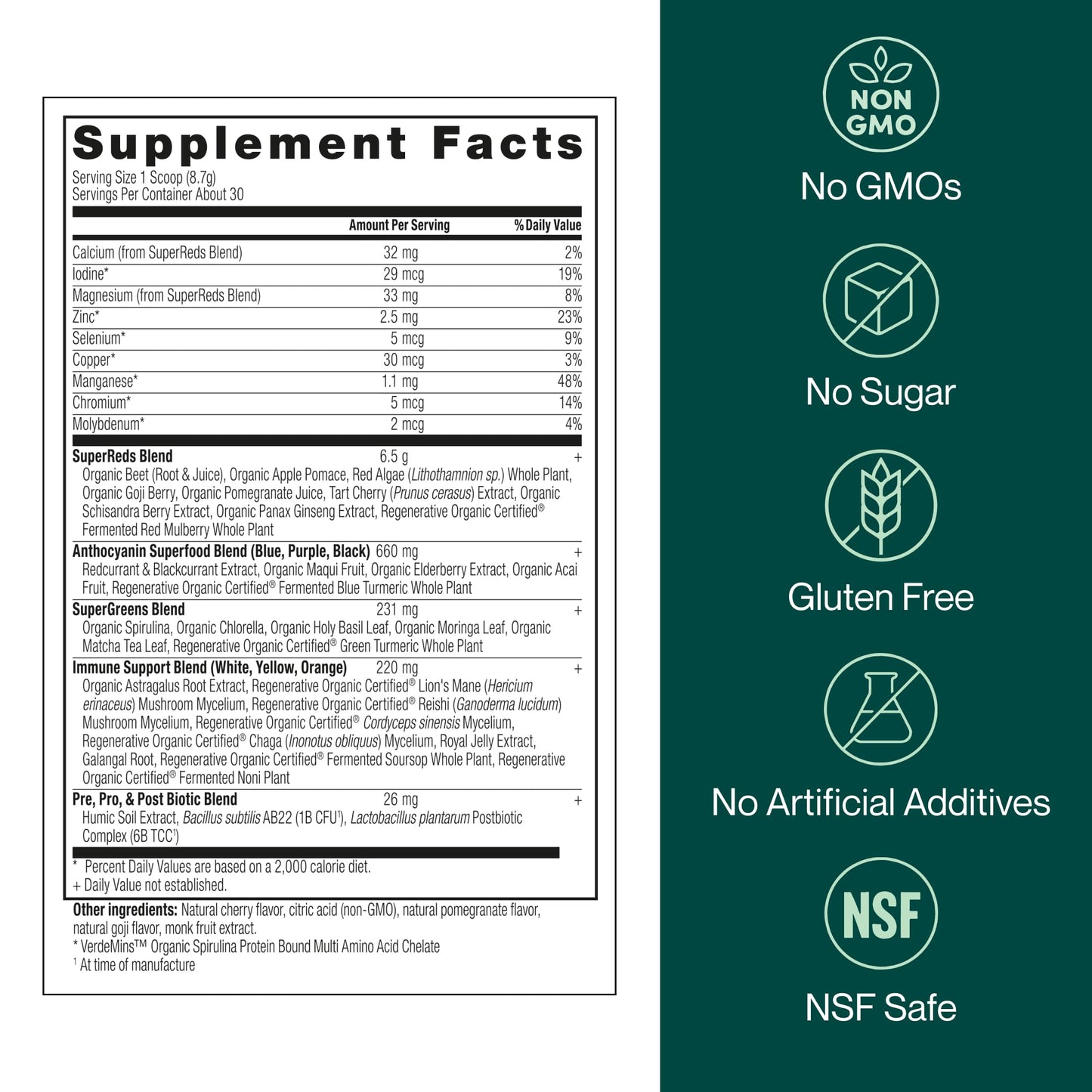 Longevity Rx Liv120 Superfood Powder 9.2 Ounce