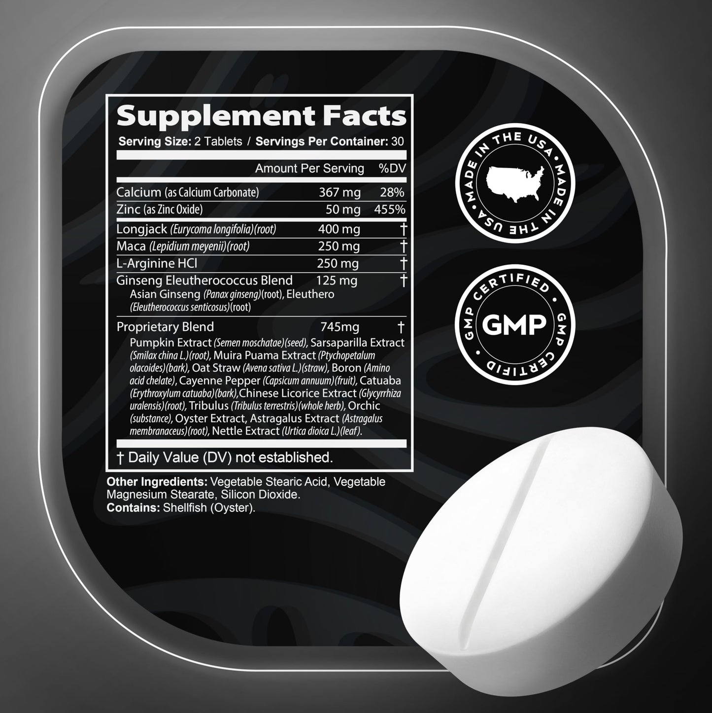 MACHO Male Enhancement Dietary Supplement for Men Capsule 1