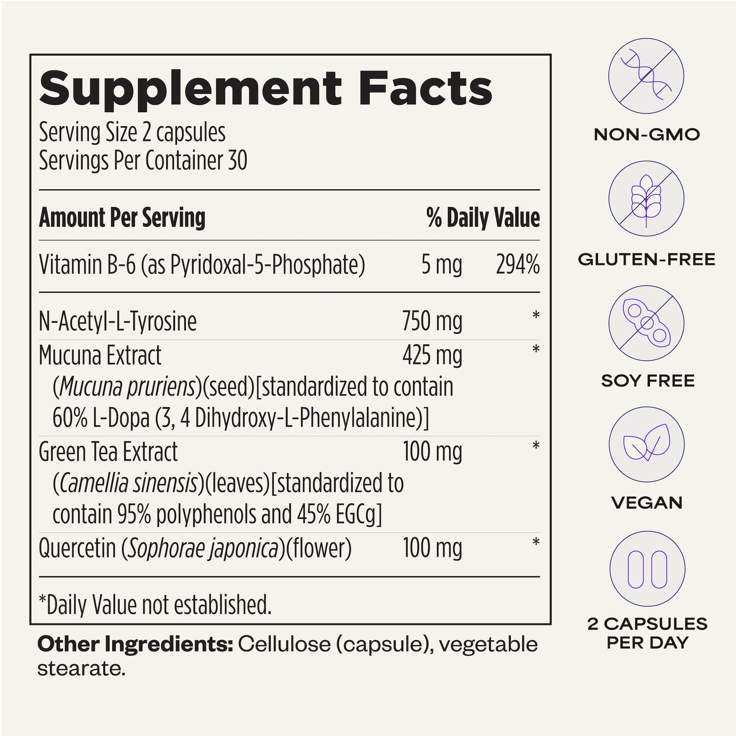 Suppgrade Labs Motivation 101 Capsule, 60 Count