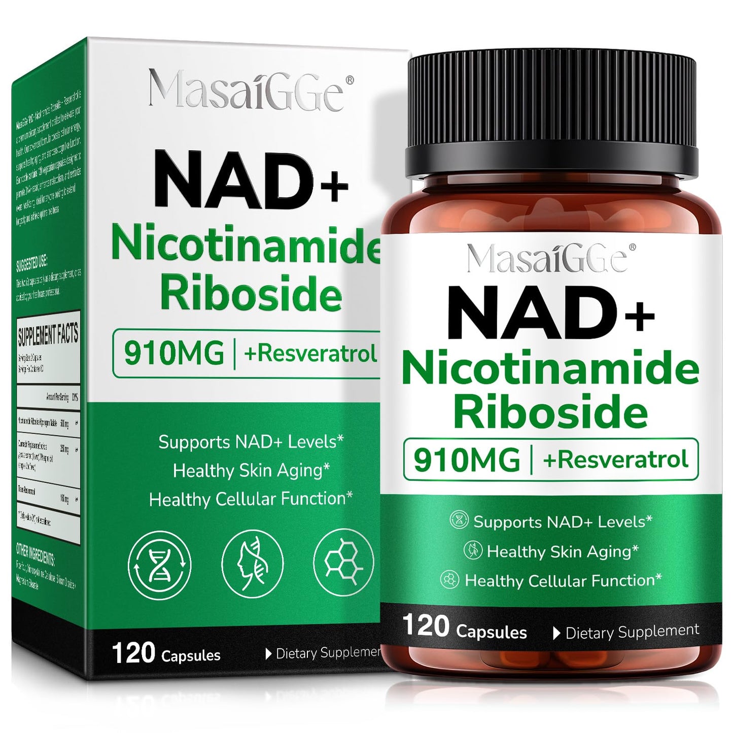 Feeliville NAD+ Capsule 120 Capsules