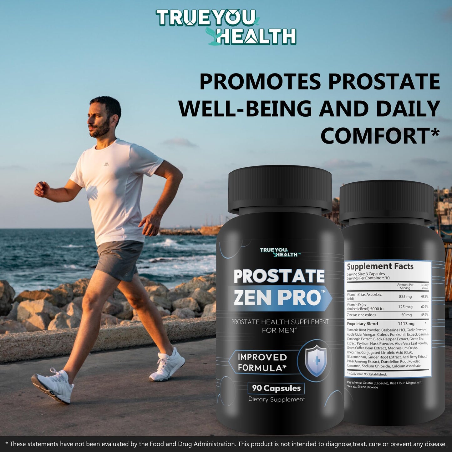 True You Health Prostate Zen Pro 90 Capsules