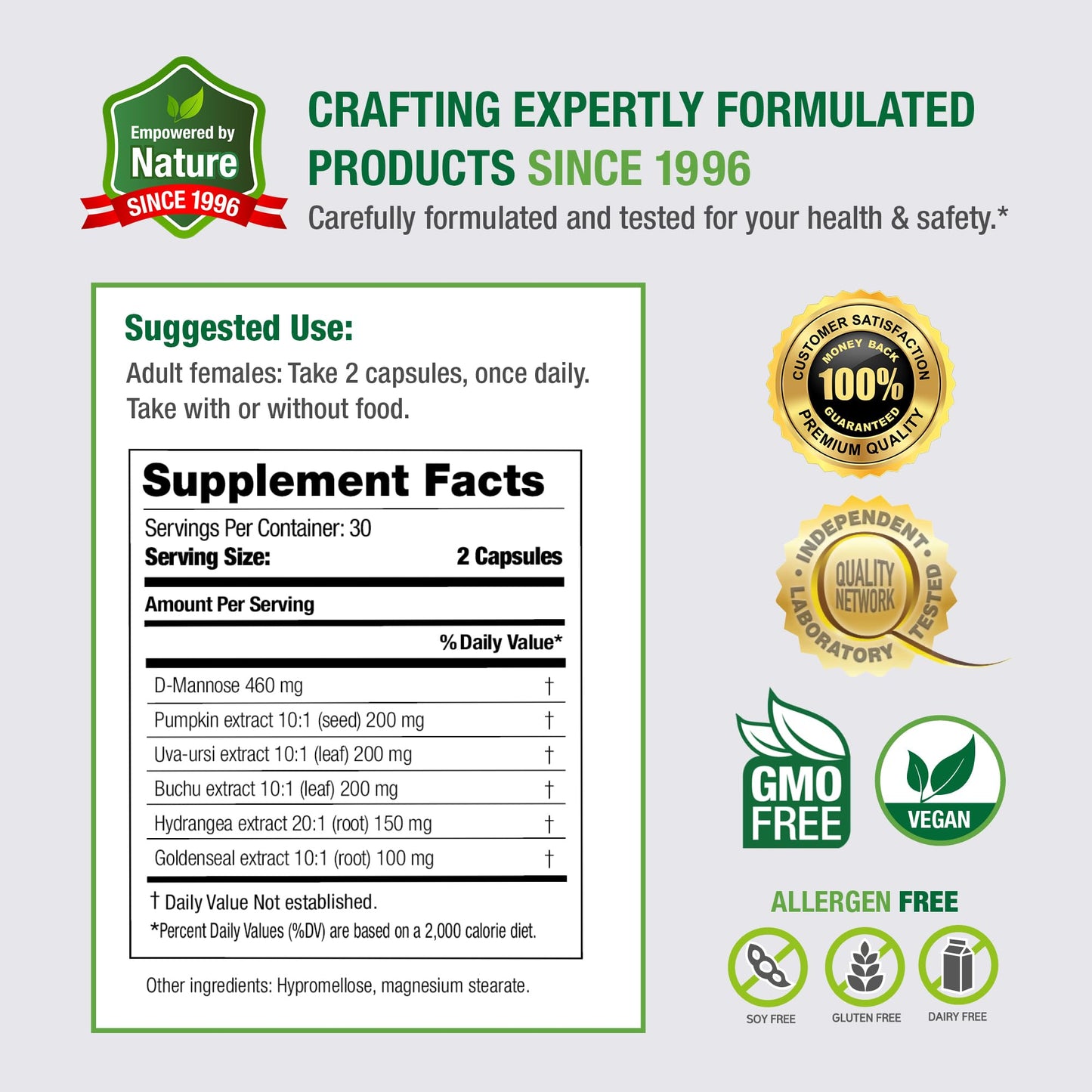 Bell Bladder Health & Yeast Balance Capsule 60 Count