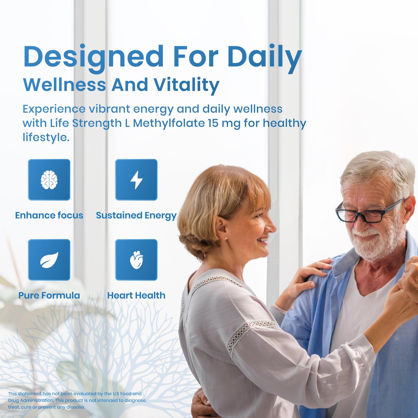 LifeStrength L-Methylfolate 15mg Capsules 90