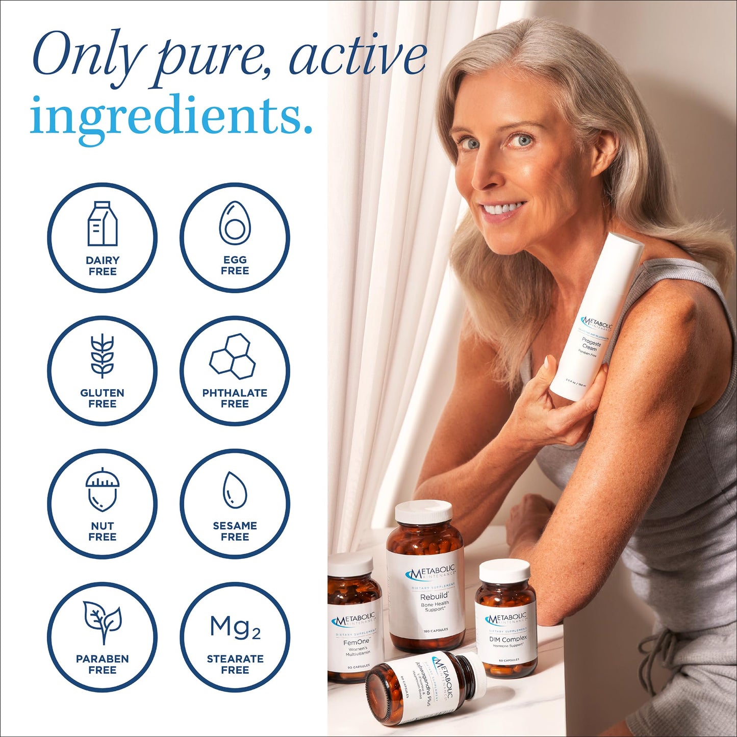 Metabolic Maintenance The Big One Once Daily Iron-Free Multivitamin Mineral Supplement 90 Capsules