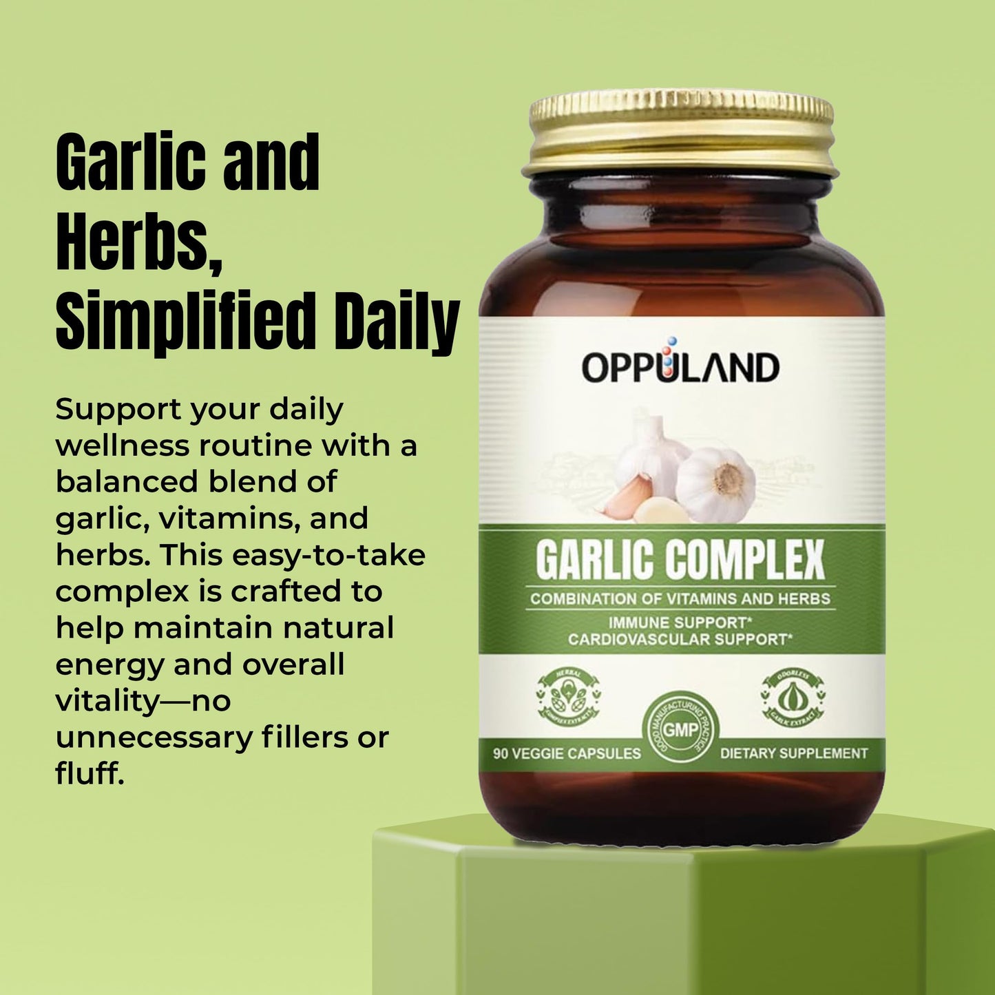 oppuland Garlic Complex 90 Capsules