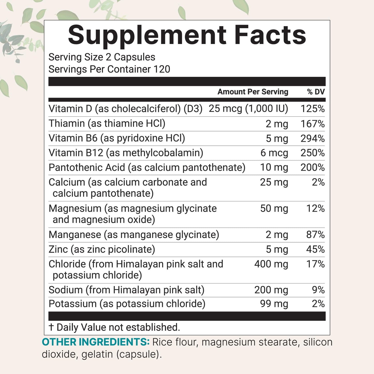 Micro Ingredients Advanced Electrolyte Complex for Hydration Capsules, 240 Count