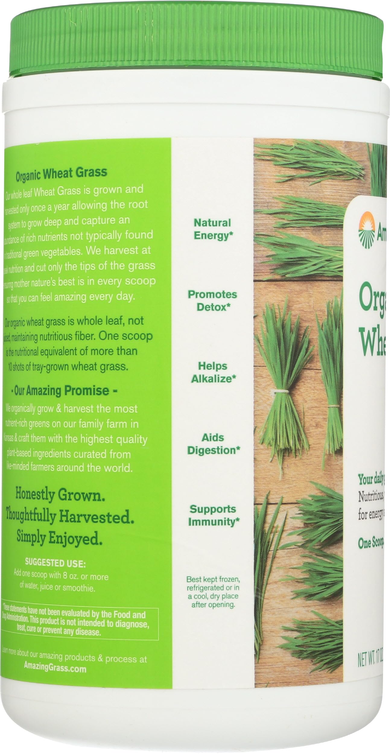 Amazing Grass Wheat Grass Powder 17 Ounces