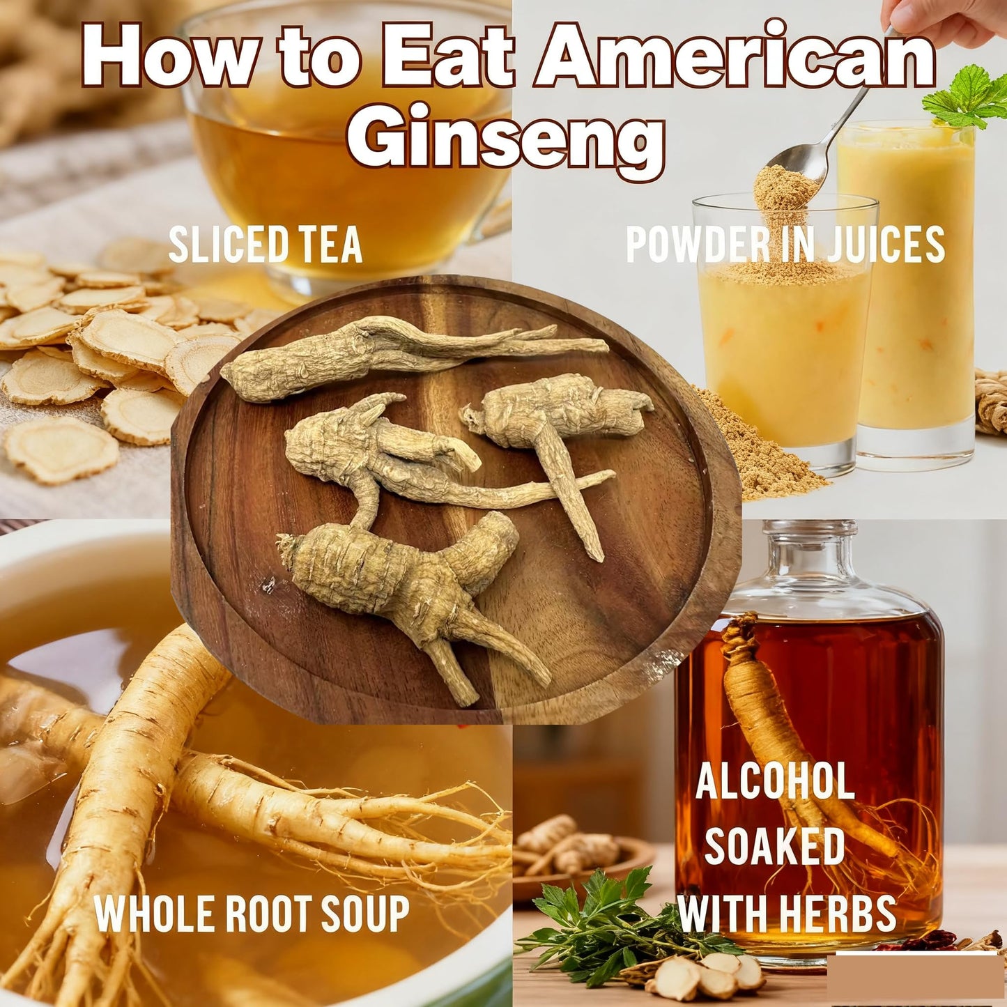 DABC OAK LAND American Wisconsin Ginseng Tablets, 4 Count