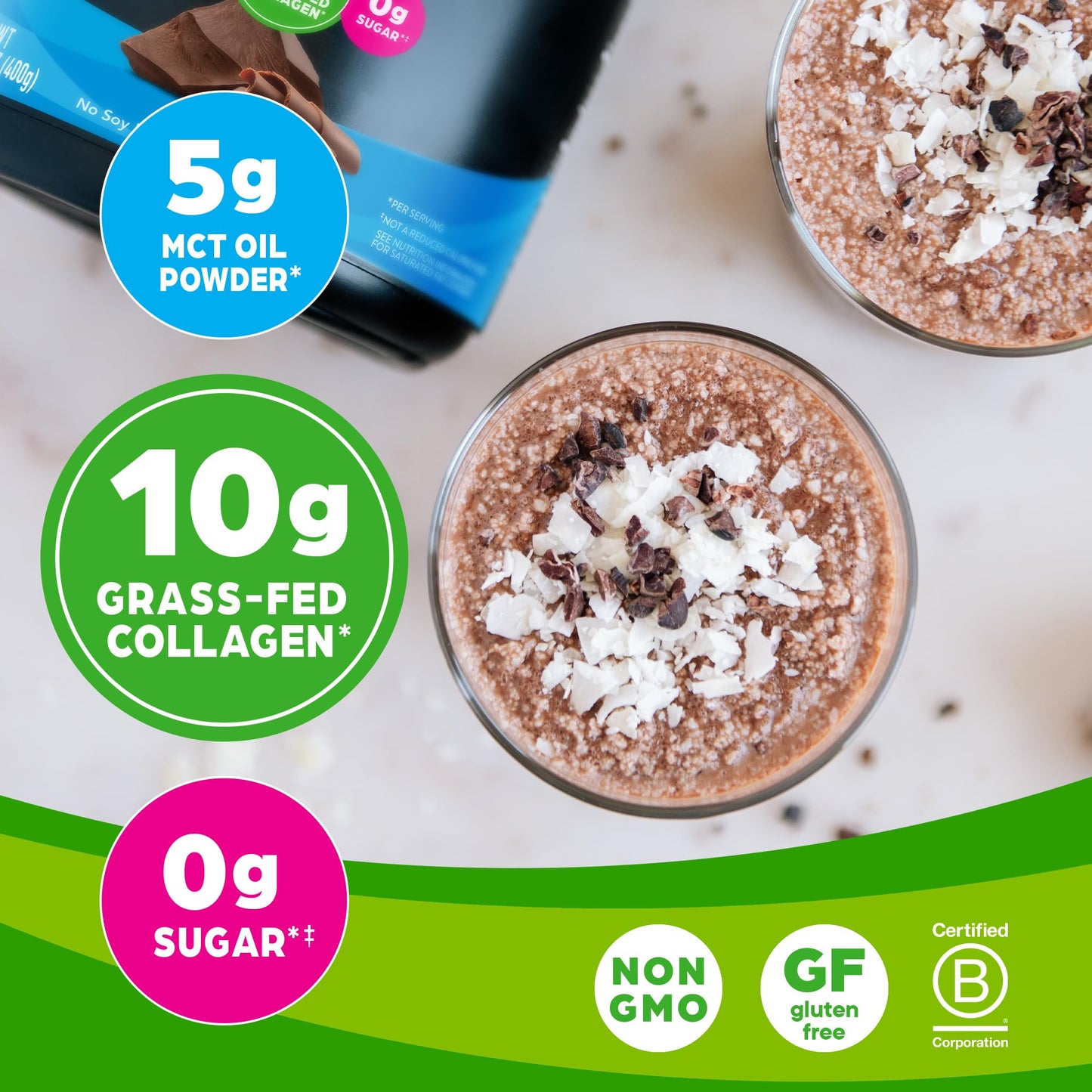 Orgain Keto Collagen Protein Powder 14.1 oz
