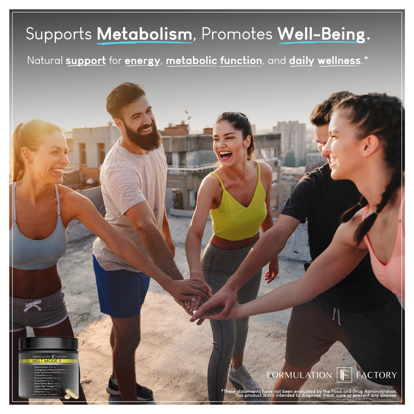 Formulation Factory Melt Mode Appetite Suppressant for Weight Loss Capsule, 360 Capsules
