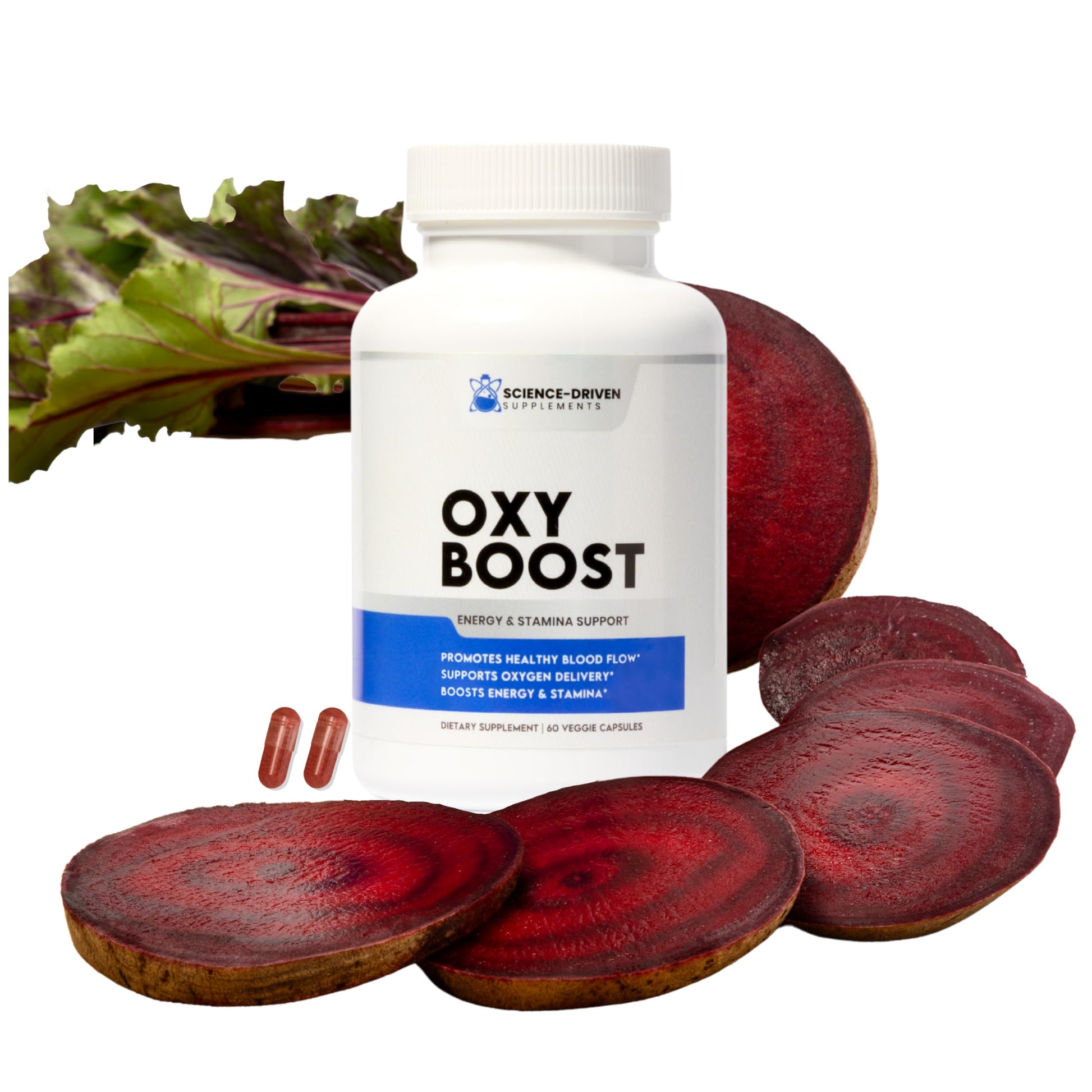 Science-Driven Supplements Beet Root Supplement Capsules, 60 Capsules
