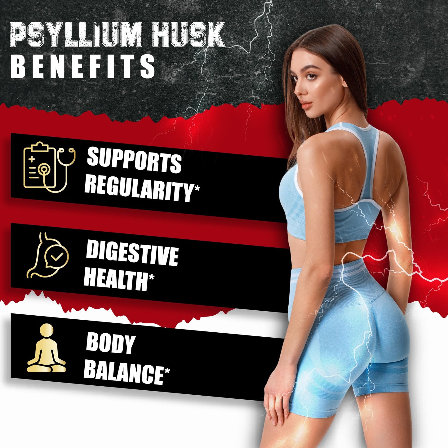 BMVINVOL Premium Psyllium Husk Capsules 120 Capsules