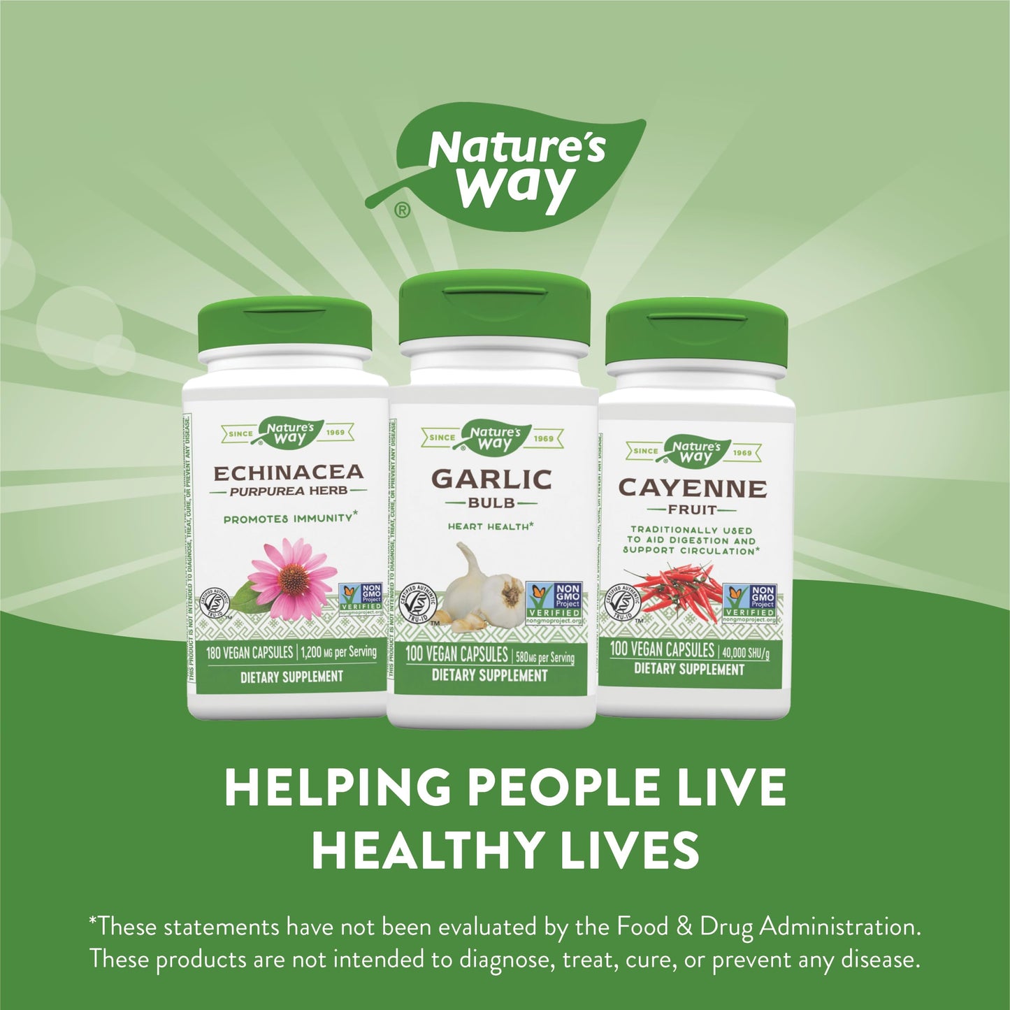 Nature's Way Garlic Bulb Capsules 200 Count