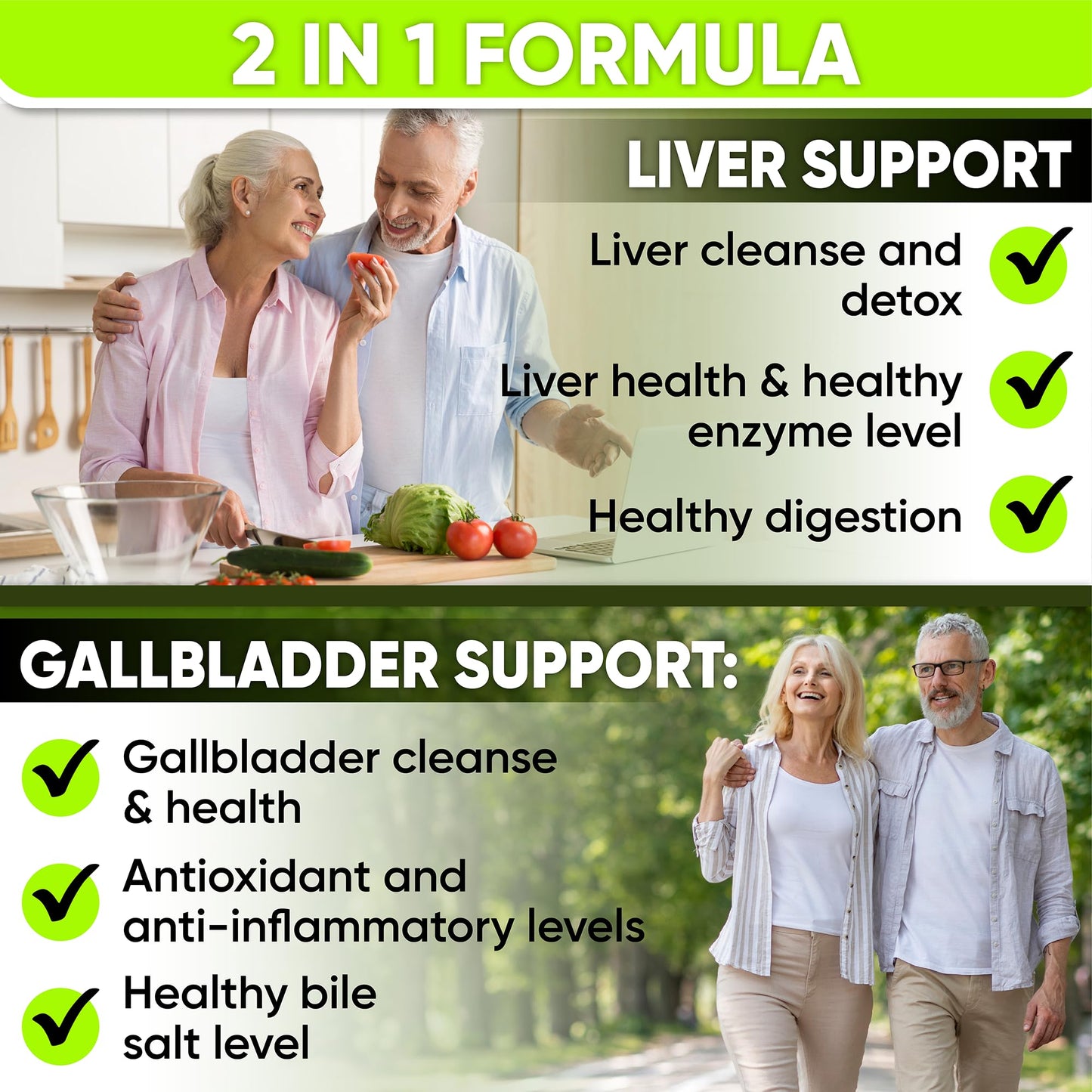 NutraPro Liver Health Formula & Gallbladder Support Capsules, 60 Capsules
