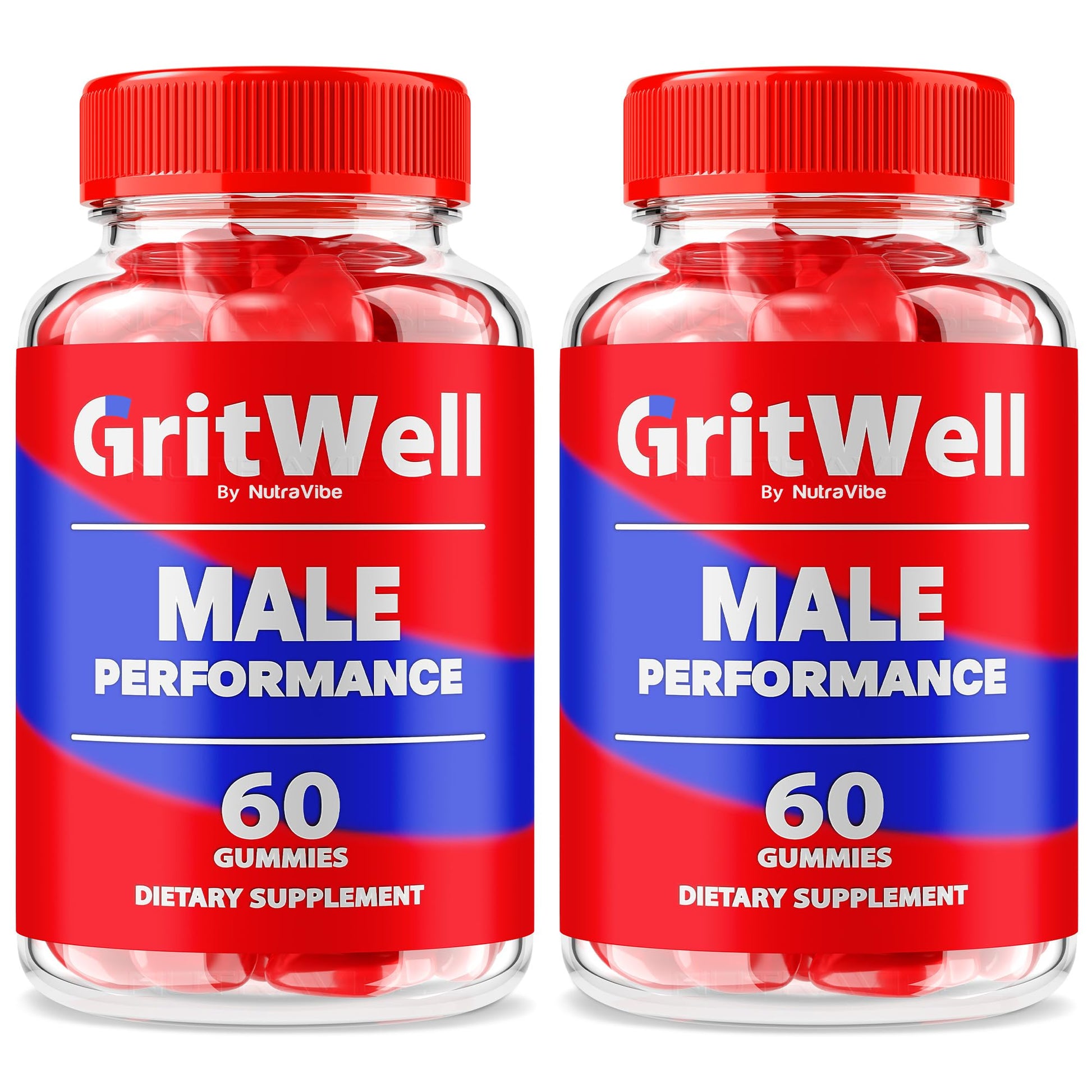 NutraVibe GritWell Gummies 120 Gummies