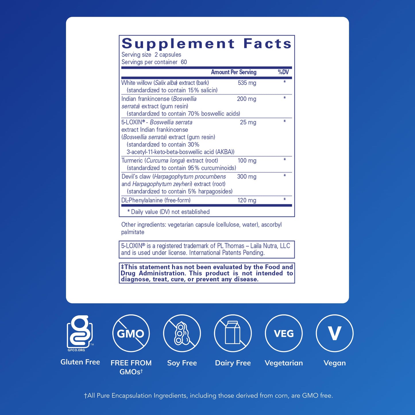 Pure Encapsulations Phyto UltraComfort 120 Capsules